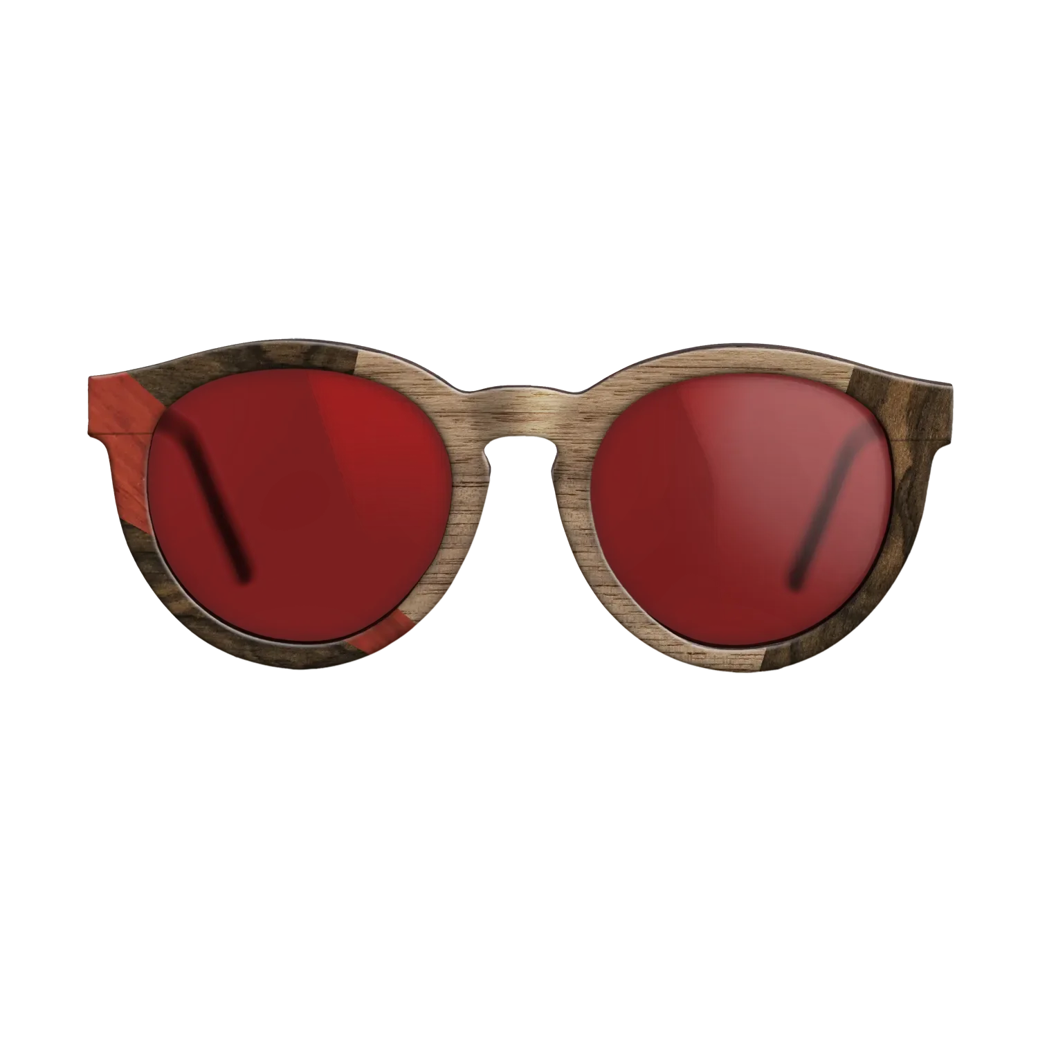 Fumed Oak,Walnut: Straight Grain,Bloodwood,Ziricote Dark Quartered: Wedge - The Rebel - Round - 746 - SIRIS wood optic