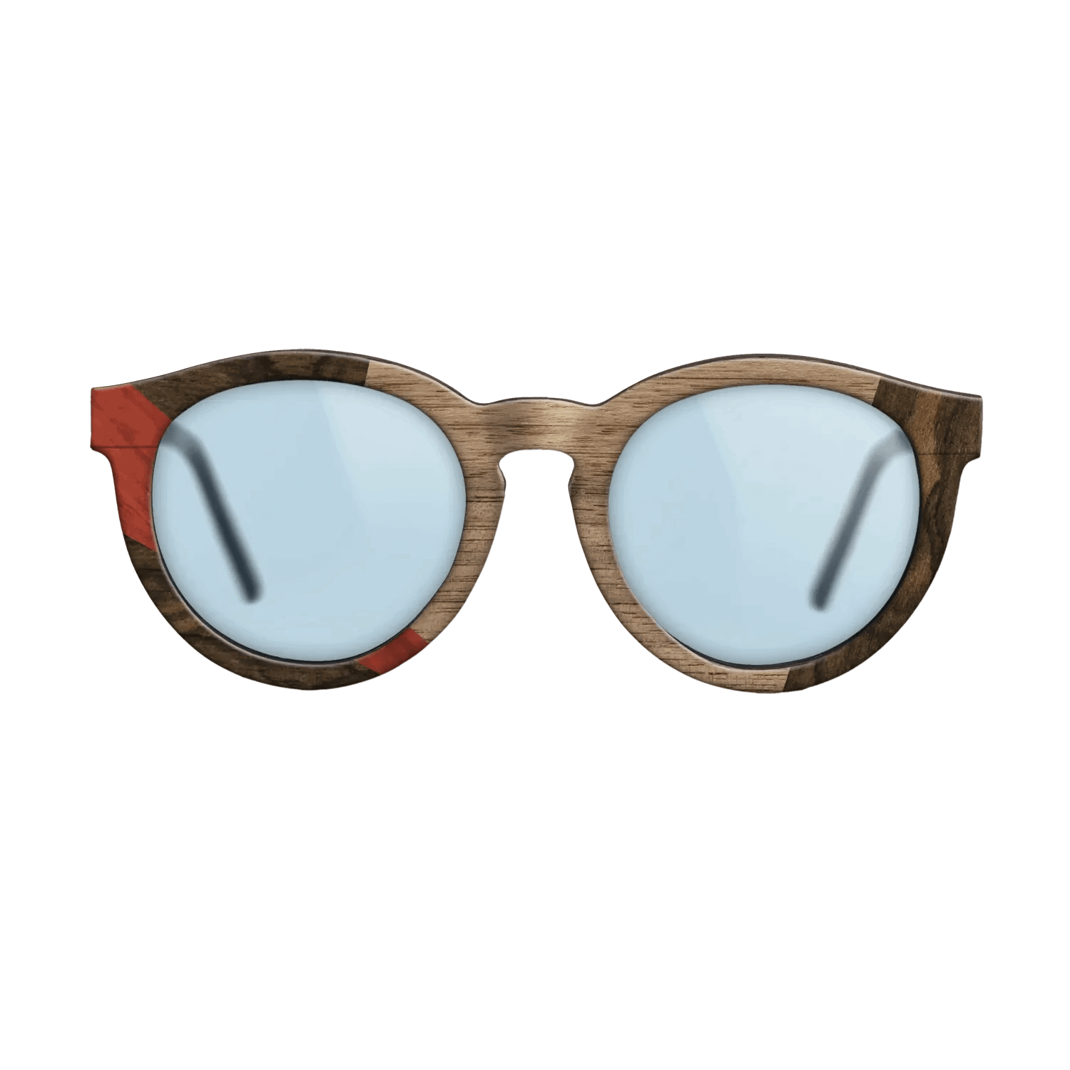 Fumed Oak,Walnut: Straight Grain,Bloodwood,Ziricote Dark Quartered: Wedge - The Rebel - Round - 746 - SIRIS wood optic