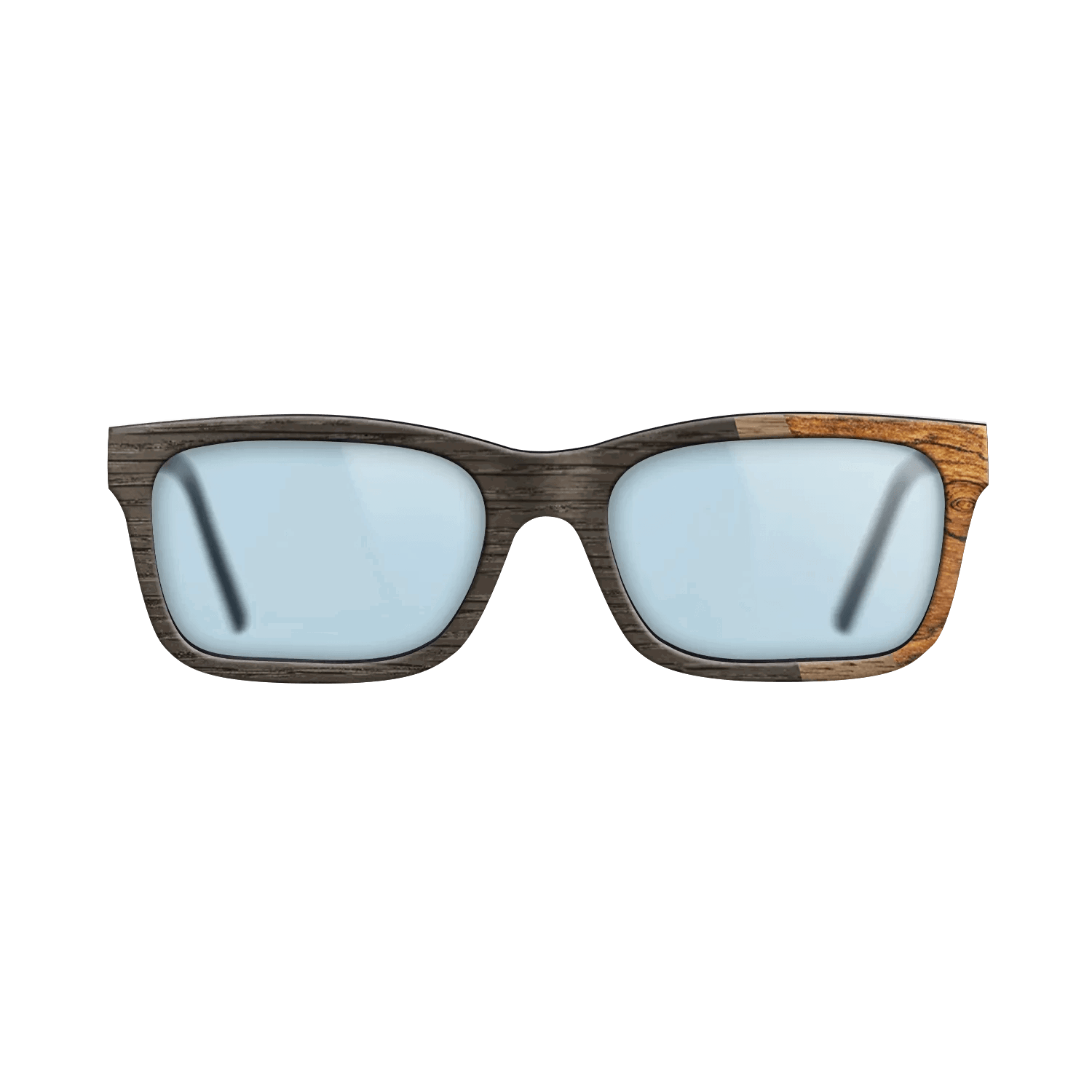 Fumed Oak,Walnut: Straight Grain,Bocote: Angle Cut - The Sage - Rectangle - SIRIS wood optic