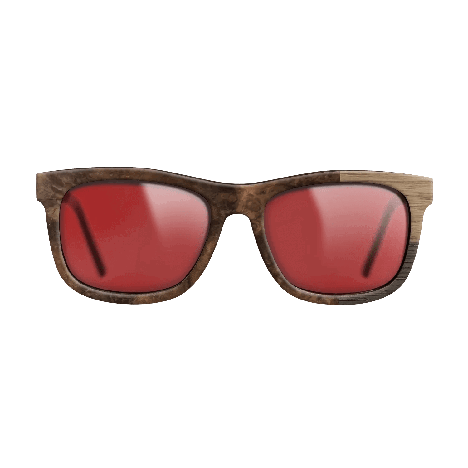 Fumed Oak,Walnut: Straight Grain: Cubic Cuts - The Hero - Square - SIRIS wood optic