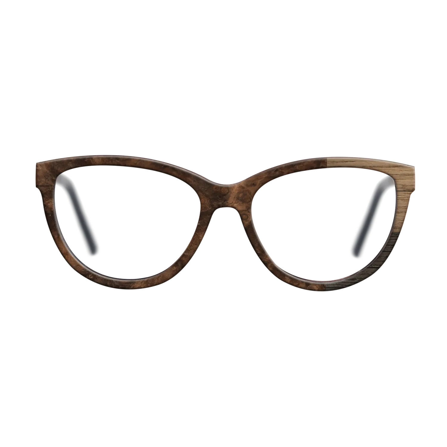 Fumed Oak,Walnut: Straight Grain: Cubic Cuts - The Maiden - Cat - SIRIS wood optic