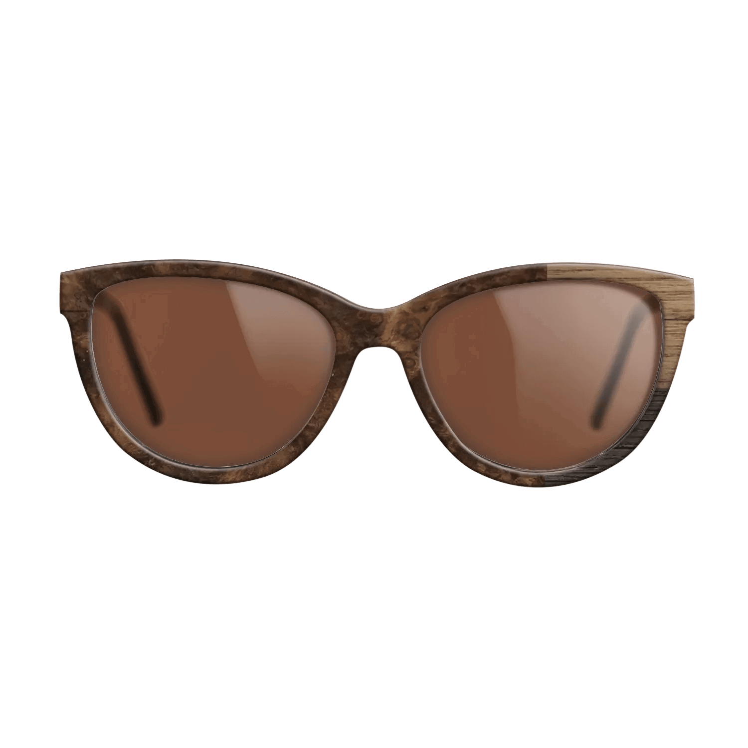 Fumed Oak,Walnut: Straight Grain: Cubic Cuts - The Maiden - Cat - SIRIS wood optic