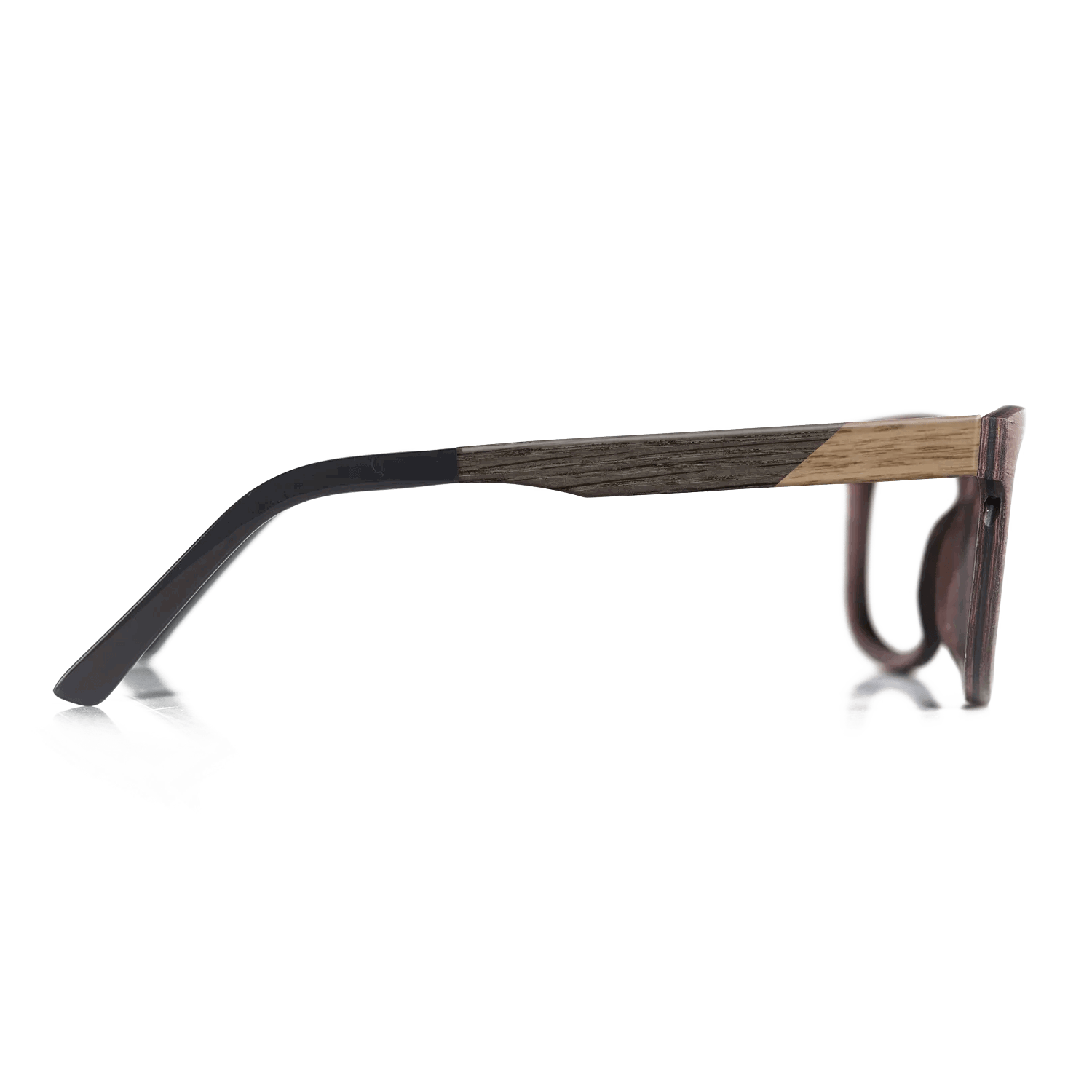 Fumed Oak,Walnut: Straight Grain: Geometric - The Rebel - Round - SIRIS wood optic