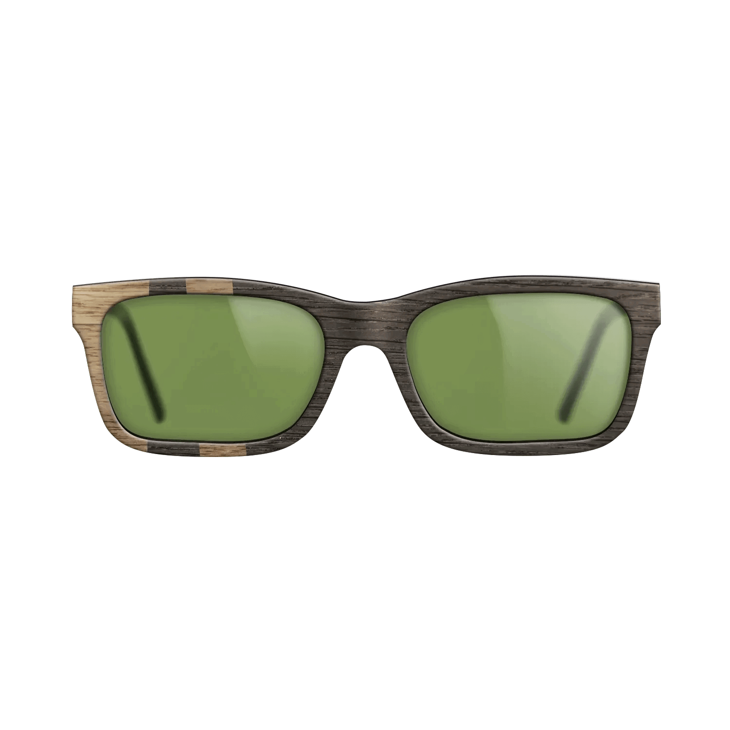 Fumed Oak,Walnut: Straight Grain: Geometric - The Sage - Rectangle - SIRIS wood optic