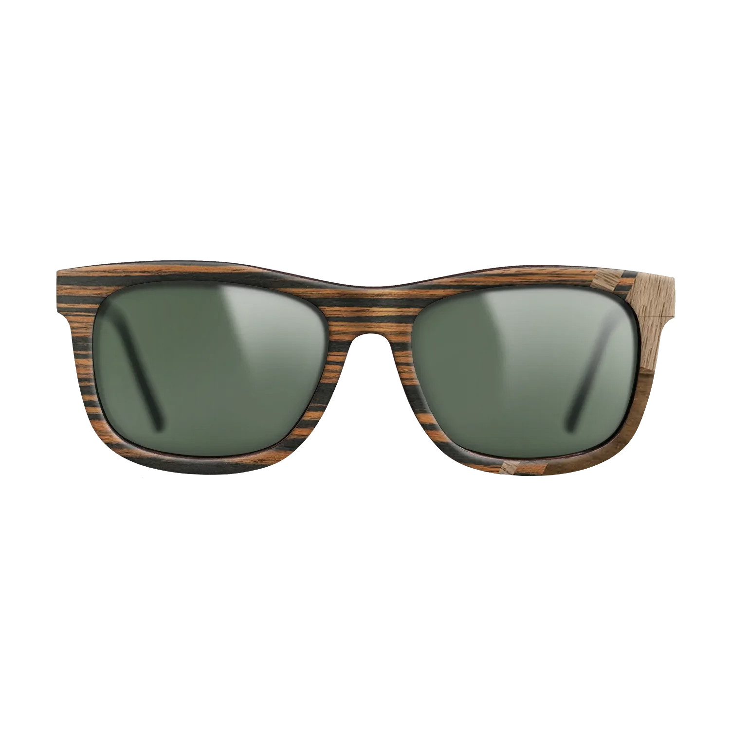 Fumed Oak,Walnut: Straight Grain,Italian Ebony,Ziricote Dark Quartered: Mosaic - The Hero - Square - 1694 - SIRIS wood optic