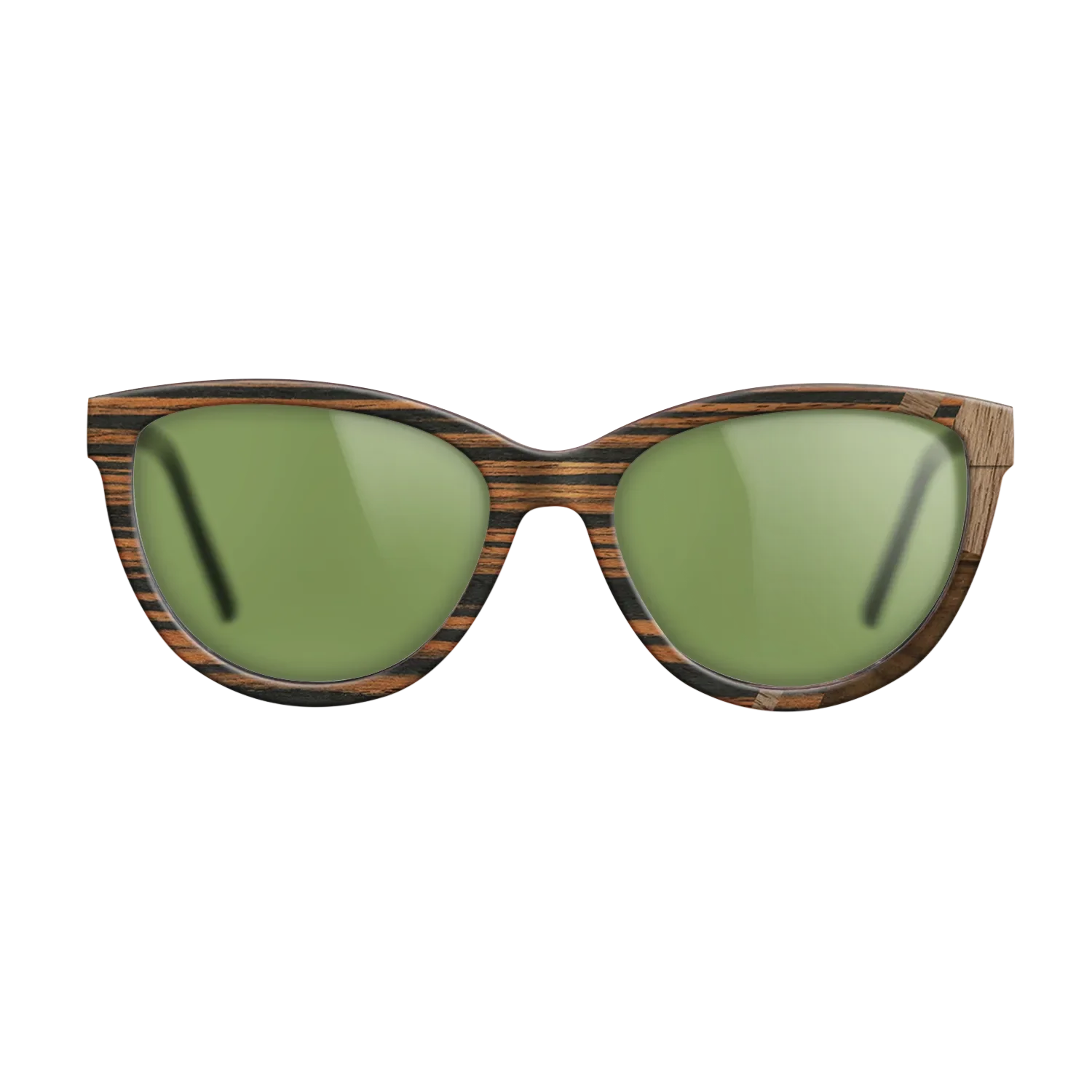 Fumed Oak,Walnut: Straight Grain,Italian Ebony,Ziricote Dark Quartered: Mosaic - The Maiden - Cat - 1694 - SIRIS wood optic