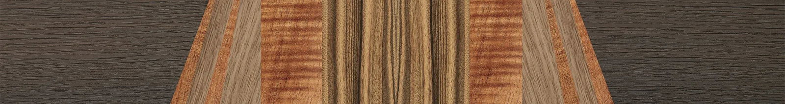 Fumed Oak,Walnut: Straight Grain,Koa,Louro Preto: Recursive - The Hero - Square - 979 - SIRIS wood optic