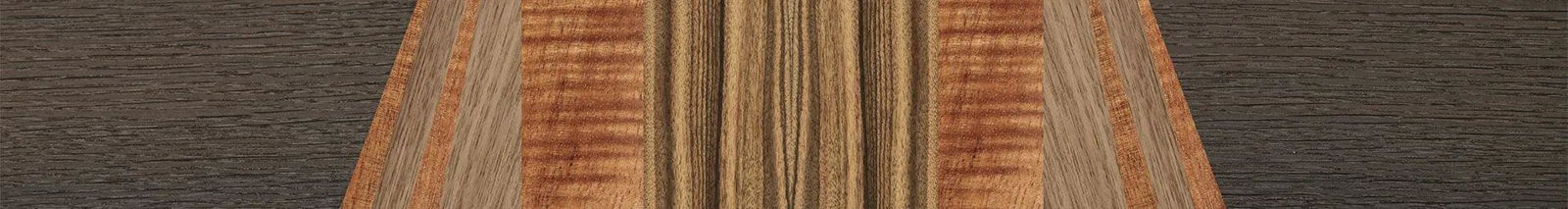 Fumed Oak,Walnut: Straight Grain,Koa,Louro Preto: Recursive - The Rebel - Round - 979 - SIRIS wood optic