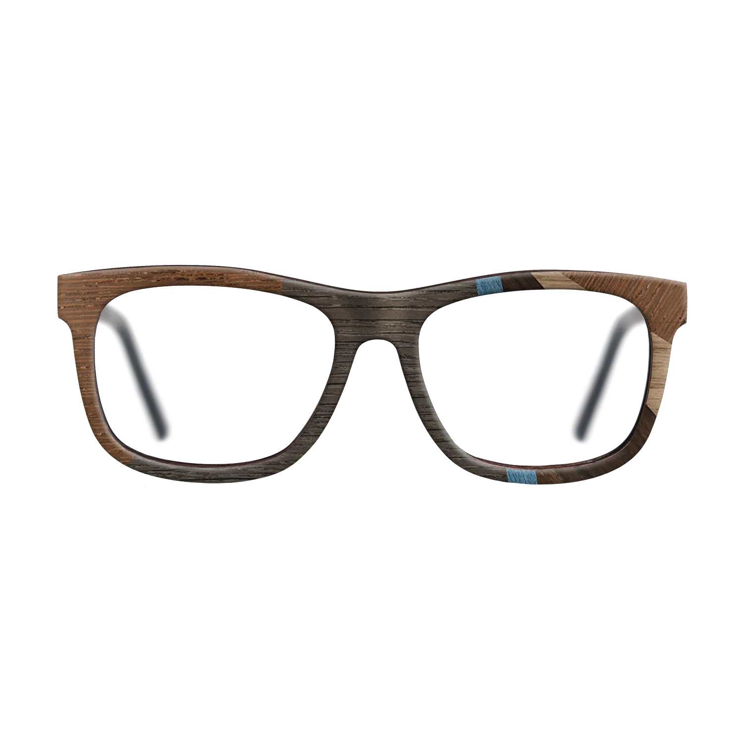 Fumed Oak,Walnut: Straight Grain,Poplar Dyed: Blue Denim,Wenge,Fumed Eucalyptus: Fractal - The Hero - Square - 1187 - SIRIS wood optic