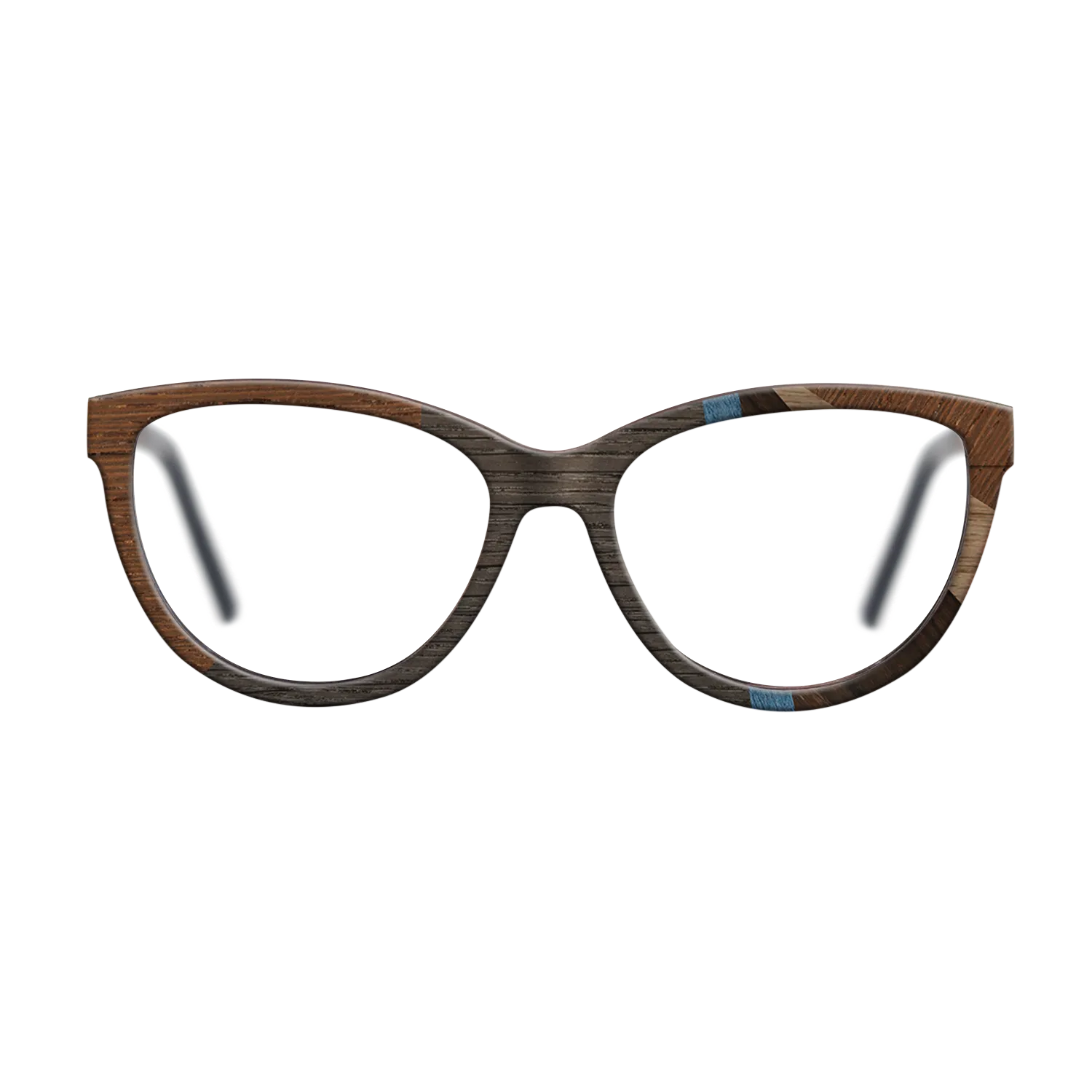 Fumed Oak,Walnut: Straight Grain,Poplar Dyed: Blue Denim,Wenge,Fumed Eucalyptus: Fractal - The Maiden - Cat - 1187 - SIRIS wood optic