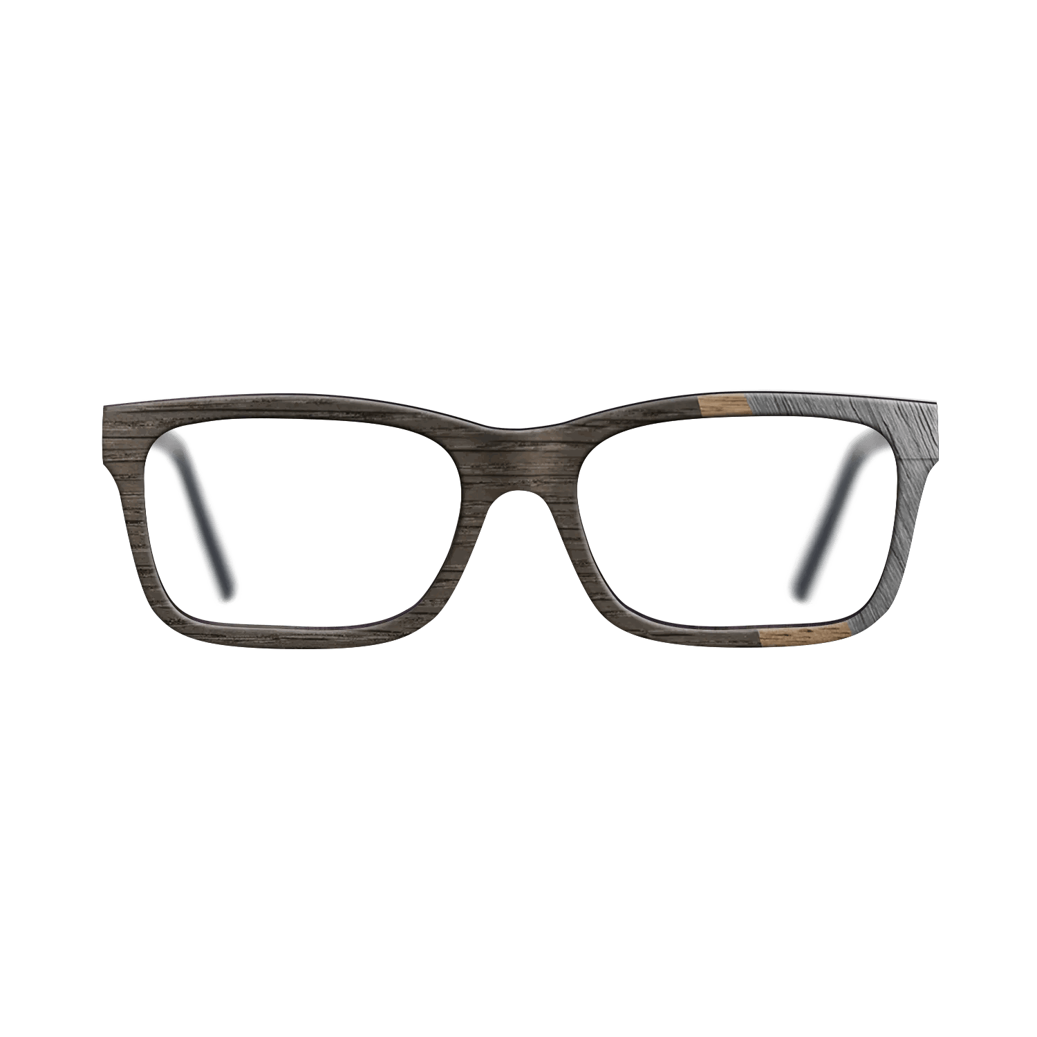 Fumed Oak,Walnut: Straight Grain,Poplar Dyed: Grey: Angle Cut - The Sage - Rectangle - SIRIS wood optic