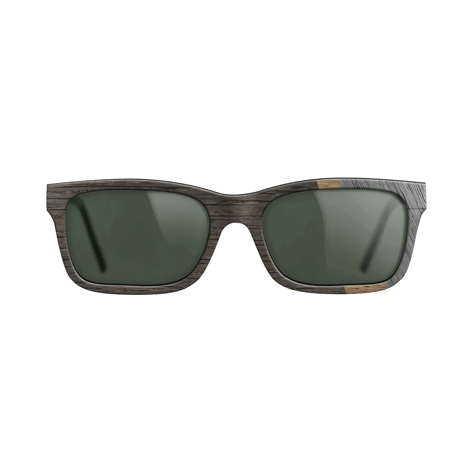 Fumed Oak,Walnut: Straight Grain,Poplar Dyed: Grey: Angle Cut - The Sage - Rectangle - SIRIS wood optic