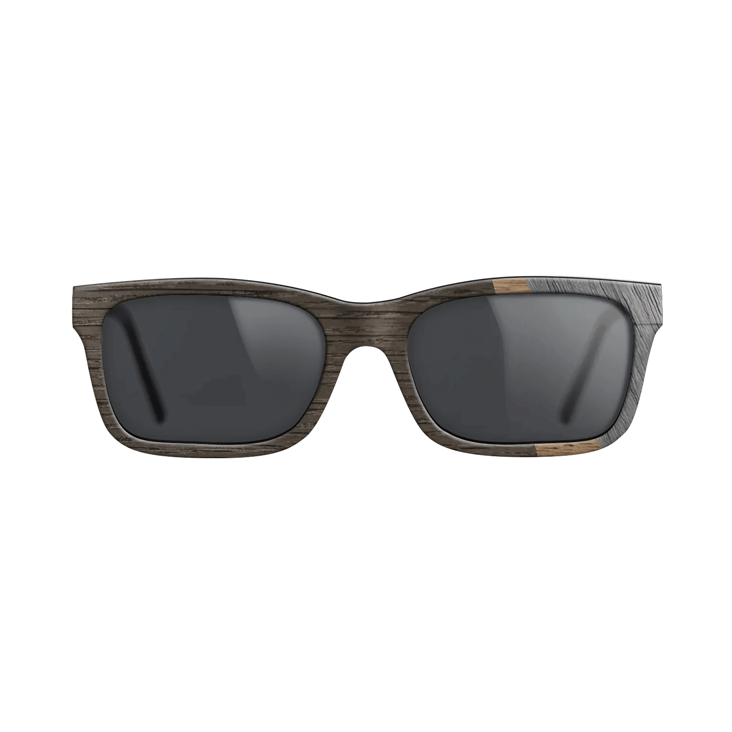 Fumed Oak,Walnut: Straight Grain,Poplar Dyed: Grey: Angle Cut - The Sage - Rectangle - SIRIS wood optic