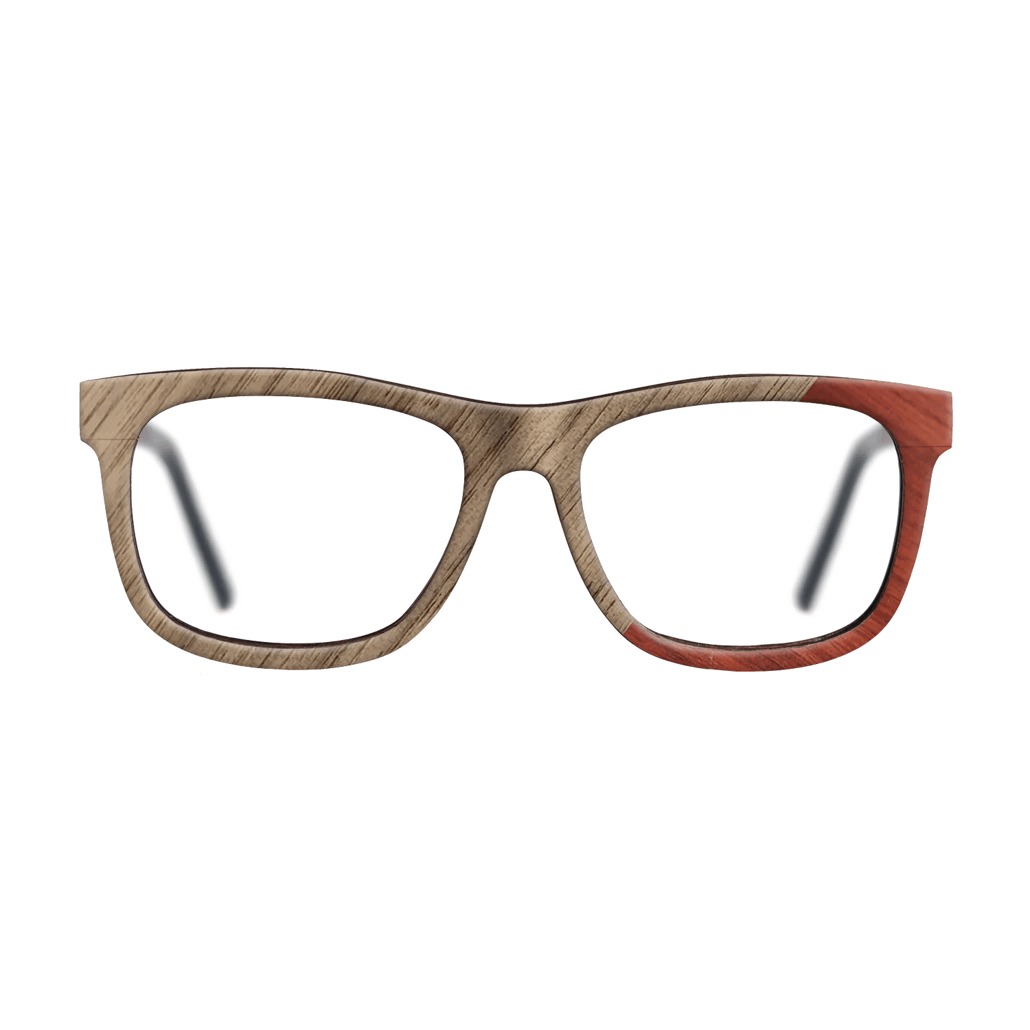 Fumed Oak,Walnut: Straight Grain,Poplar Dyed: Red: Angle Cut - The Hero - Square - 2019 - SIRIS wood optic