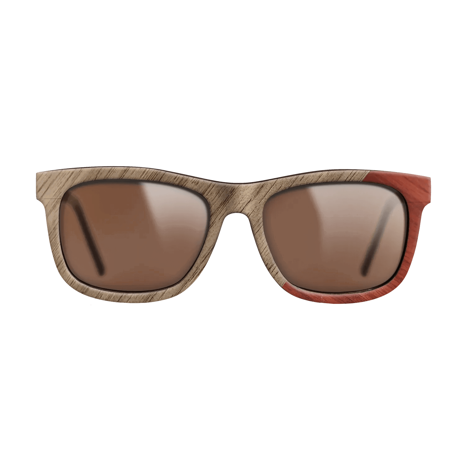 Fumed Oak,Walnut: Straight Grain,Poplar Dyed: Red: Angle Cut - The Hero - Square - 2019 - SIRIS wood optic