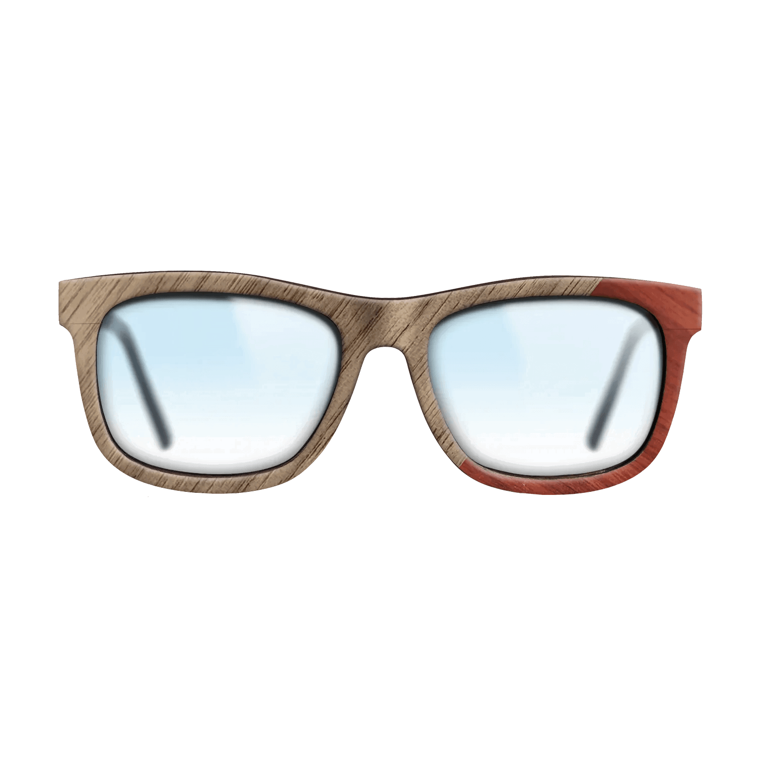 Fumed Oak,Walnut: Straight Grain,Poplar Dyed: Red: Angle Cut - The Hero - Square - 2019 - SIRIS wood optic