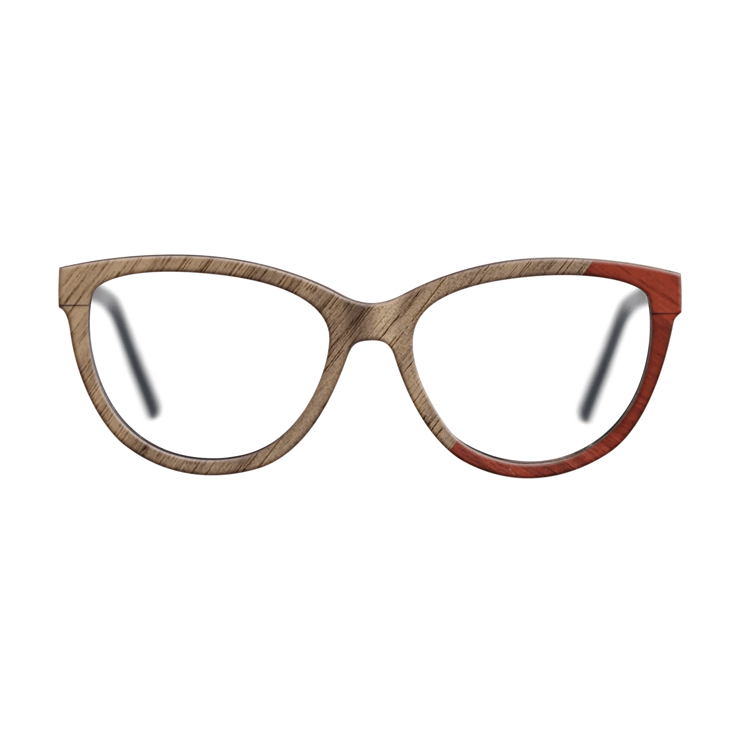 Fumed Oak,Walnut: Straight Grain,Poplar Dyed: Red: Angle Cut - The Maiden - Cat - 2019 - SIRIS wood optic