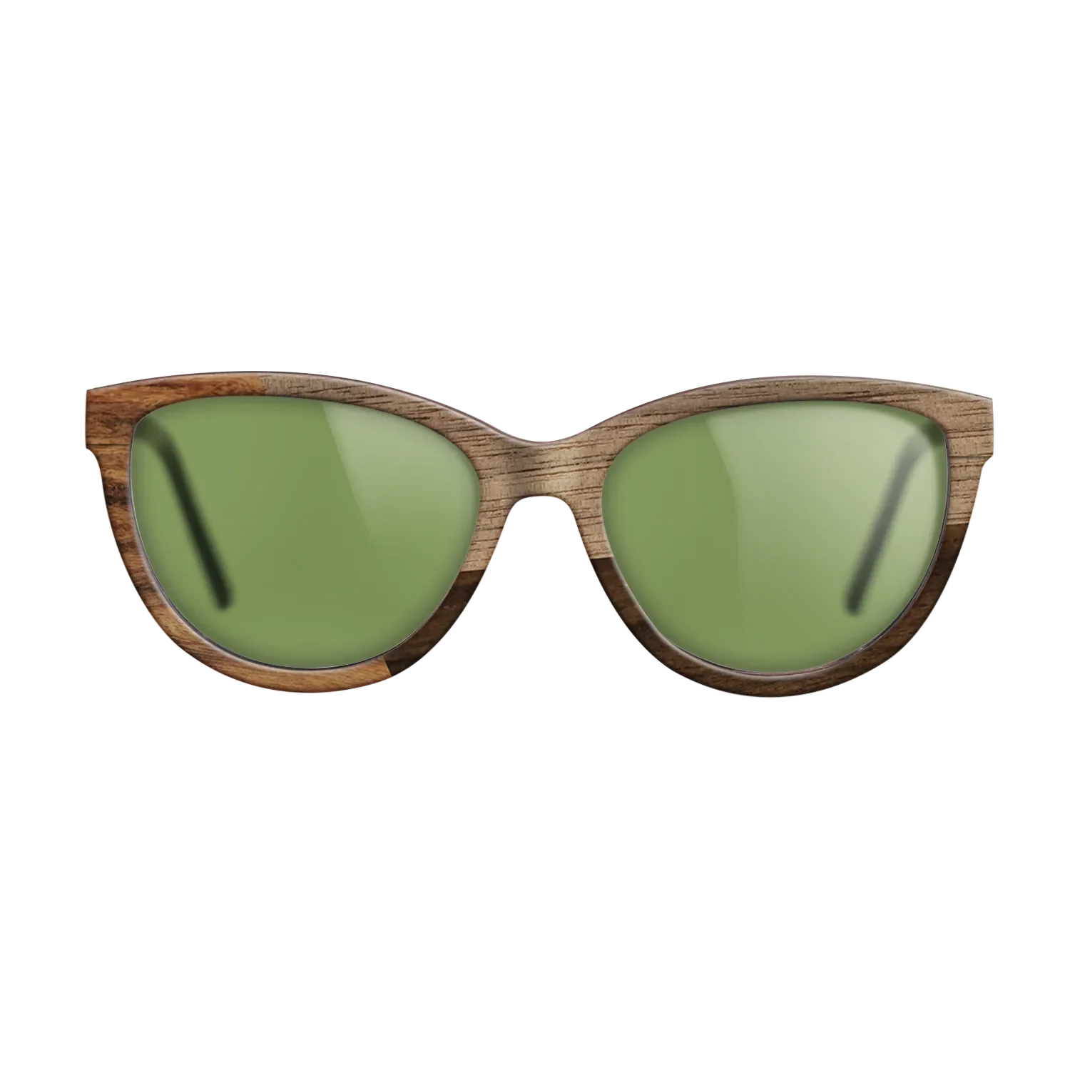 Fumed Oak,Walnut: Straight Grain,Santos Rosewood Dark,Ziricote Dark Quartered: Angle Cut - The Maiden - Cat - 1223 - SIRIS wood optic