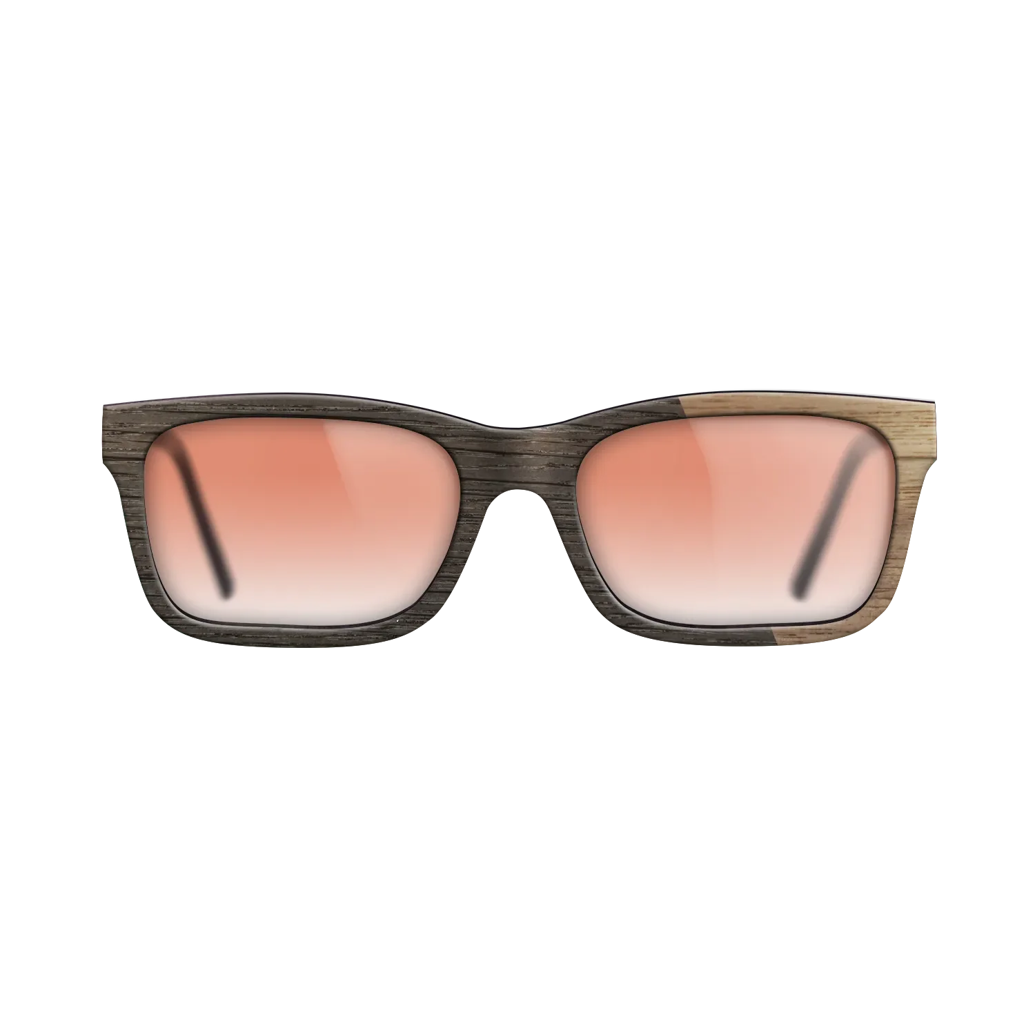 Fumed Oak,Walnut: Straight Grain: Splice - The Sage - Rectangle - 1329 - SIRIS wood optic