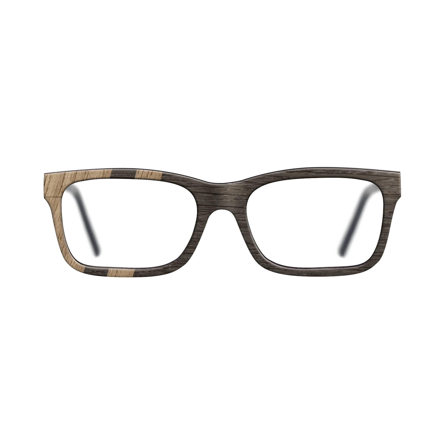 Fumed Oak,Walnut: Straight Grain: Splice - The Sage - Rectangle - 1895 - SIRIS wood optic