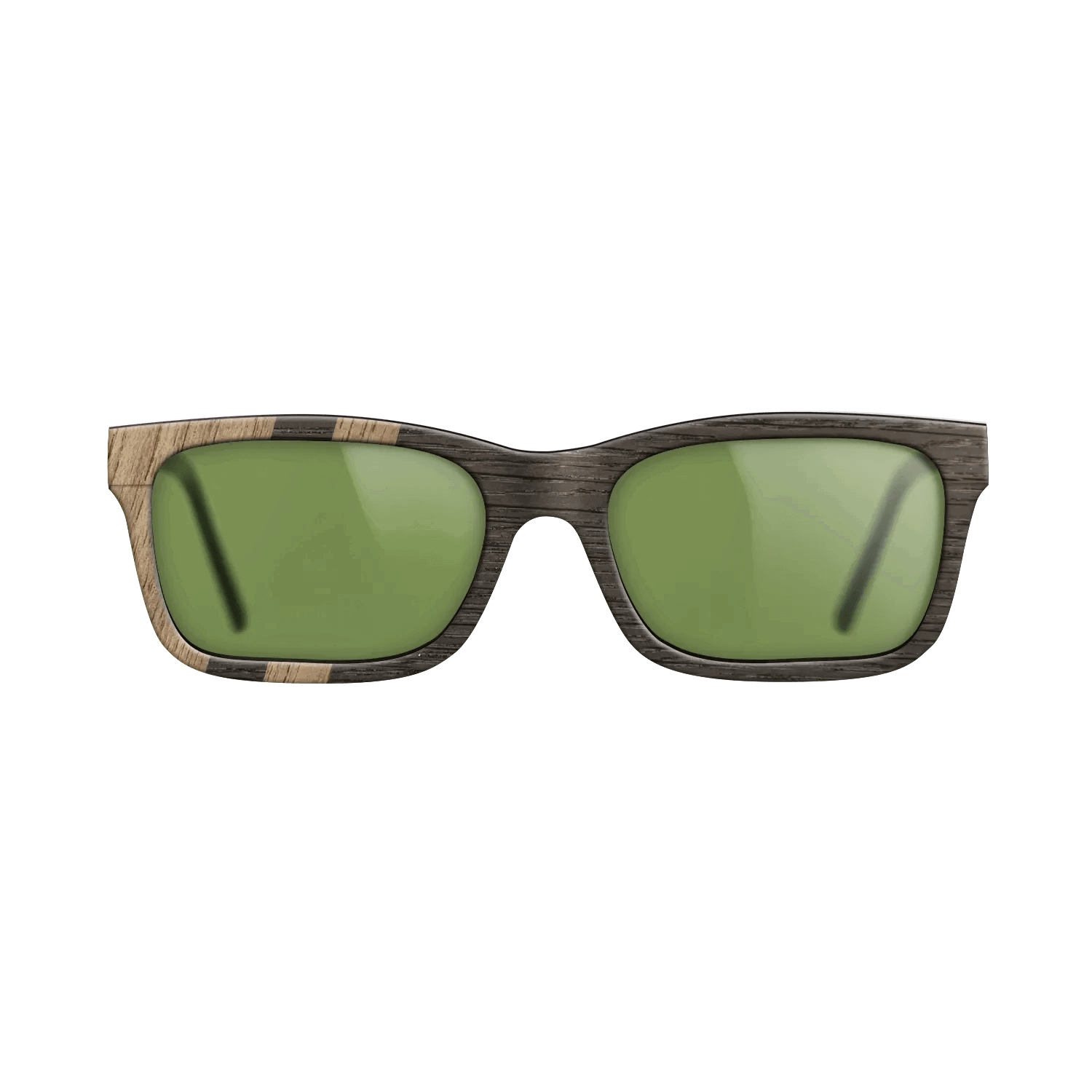 Fumed Oak,Walnut: Straight Grain: Splice - The Sage - Rectangle - 1895 - SIRIS wood optic