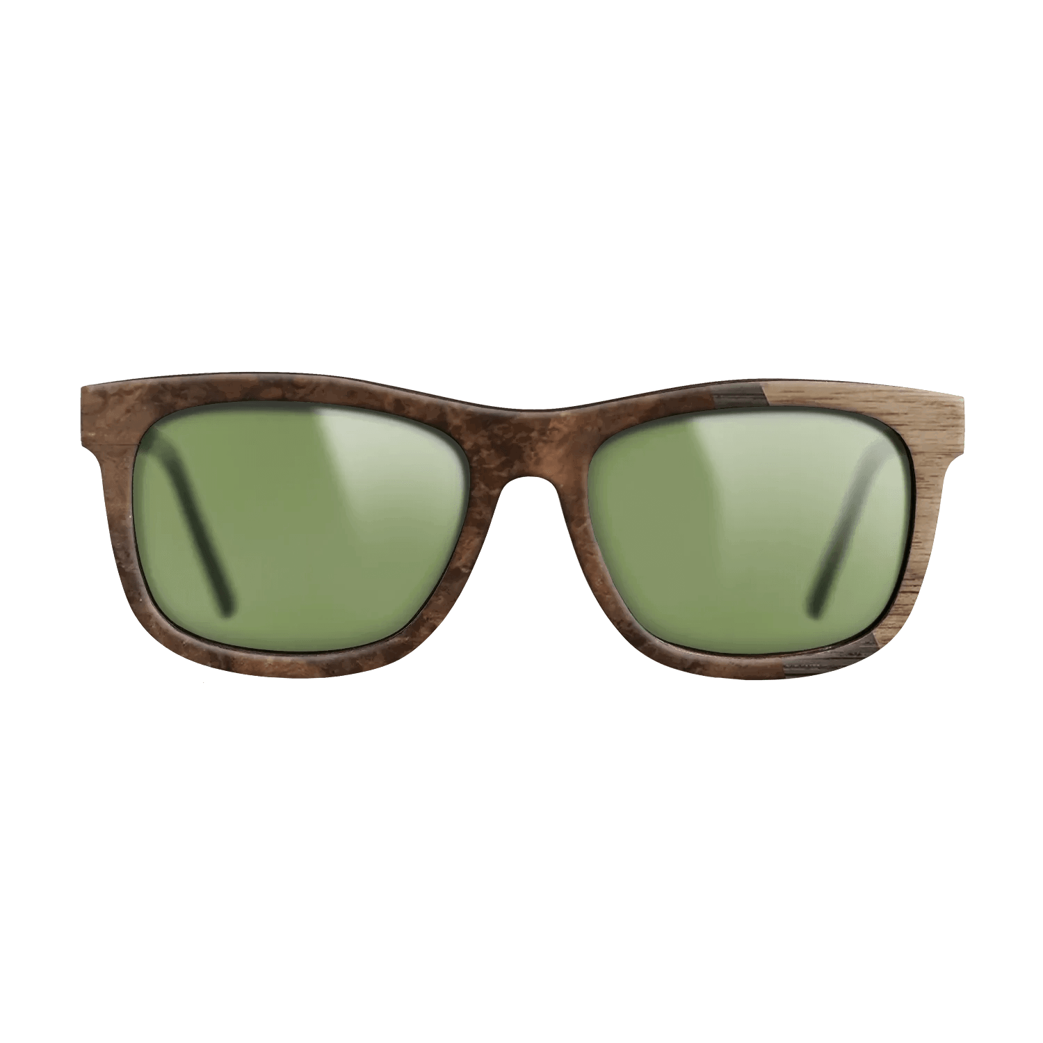 Fumed Oak,Walnut: Straight Grain,Walnut Burl: Angle Cut - The Hero - Square - 1804 - SIRIS wood optic