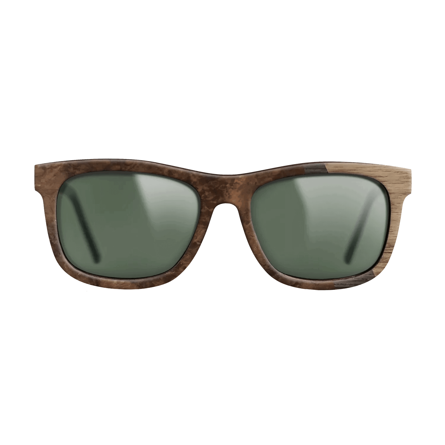 Fumed Oak,Walnut: Straight Grain,Walnut Burl: Angle Cut - The Hero - Square - 1804 - SIRIS wood optic