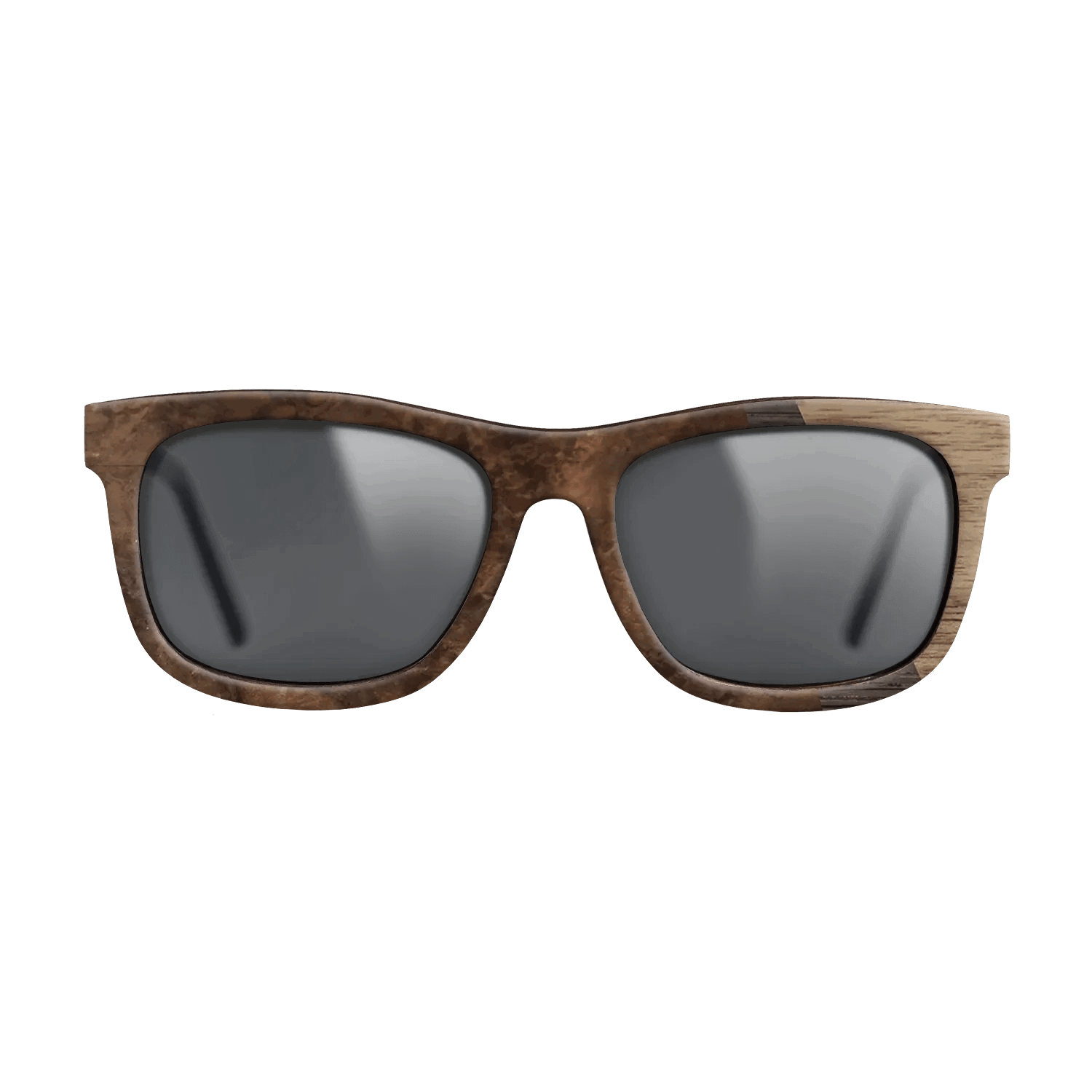 Fumed Oak,Walnut: Straight Grain,Walnut Burl: Angle Cut - The Hero - Square - 1804 - SIRIS wood optic