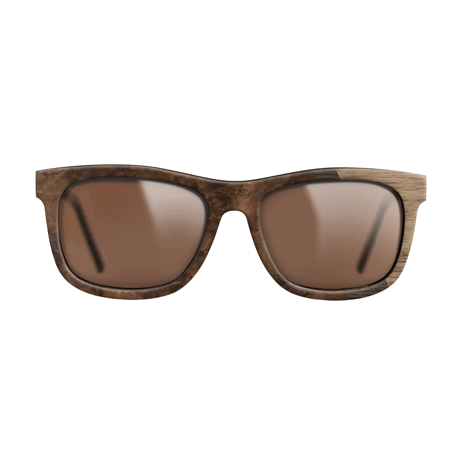 Fumed Oak,Walnut: Straight Grain,Walnut Burl: Angle Cut - The Hero - Square - 1804 - SIRIS wood optic