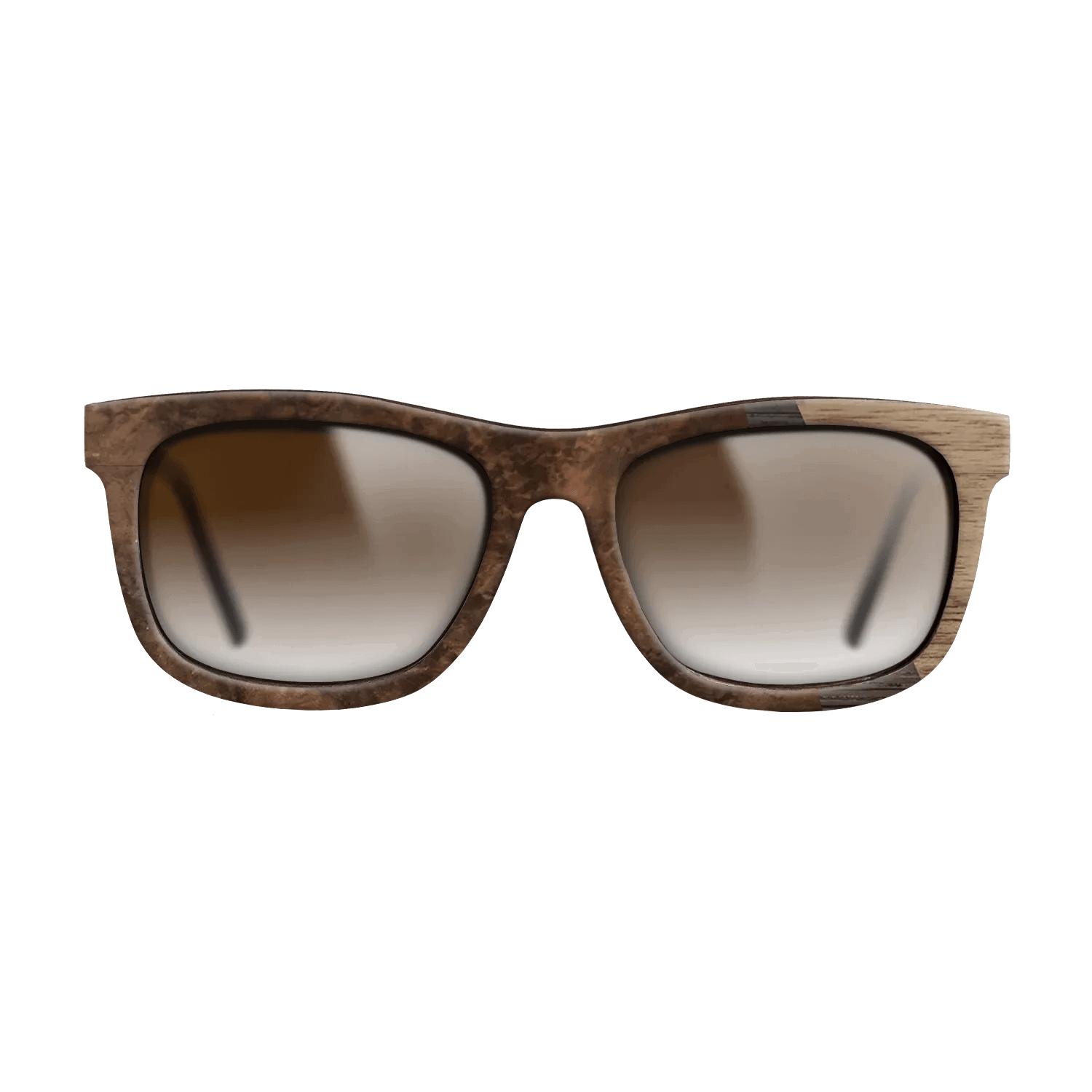 Fumed Oak,Walnut: Straight Grain,Walnut Burl: Angle Cut - The Hero - Square - 1804 - SIRIS wood optic