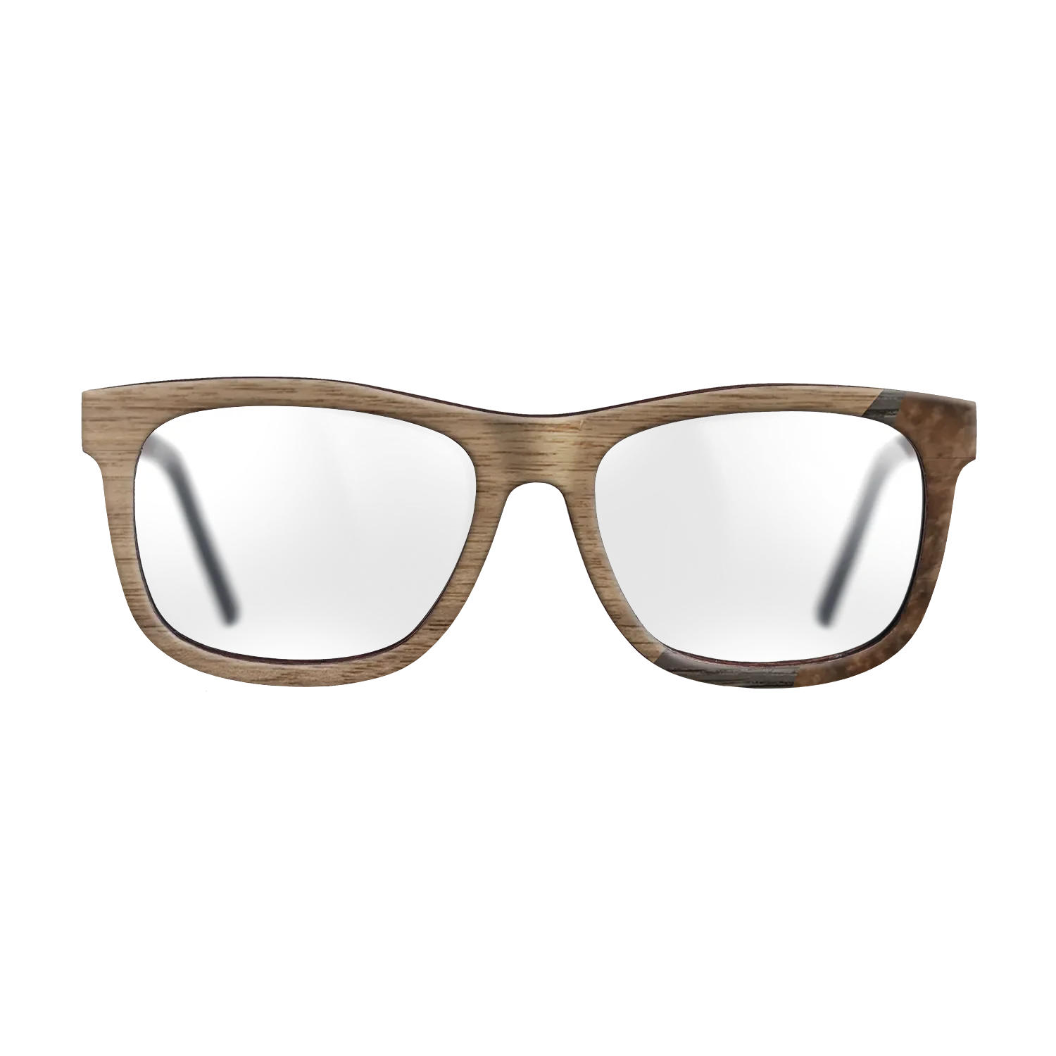 Fumed Oak,Walnut: Straight Grain,Walnut Burl: Angle Cut - The Hero - Square - SIRIS wood optic