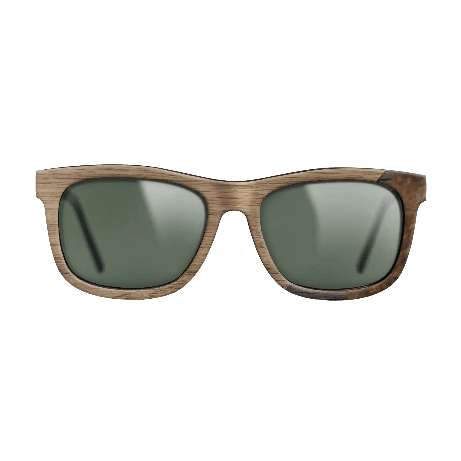 Fumed Oak,Walnut: Straight Grain,Walnut Burl: Angle Cut - The Hero - Square - SIRIS wood optic