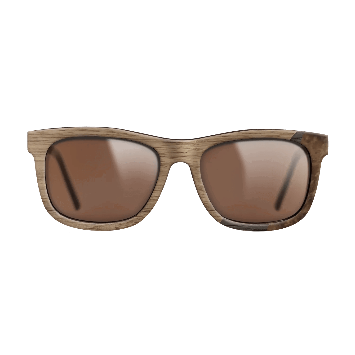 Fumed Oak,Walnut: Straight Grain,Walnut Burl: Angle Cut - The Hero - Square - SIRIS wood optic