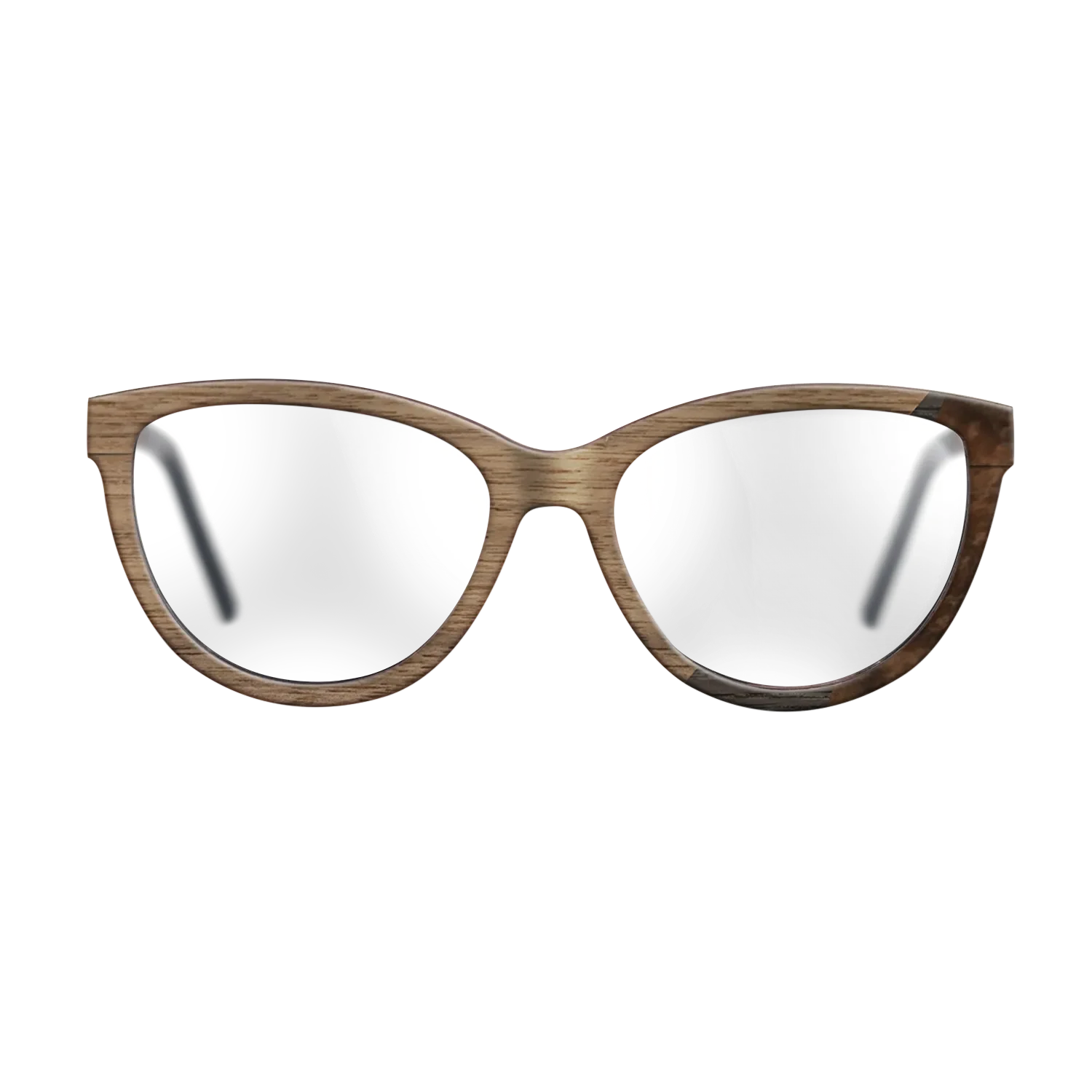 Fumed Oak,Walnut: Straight Grain,Walnut Burl: Angle Cut - The Maiden - Cat - SIRIS wood optic