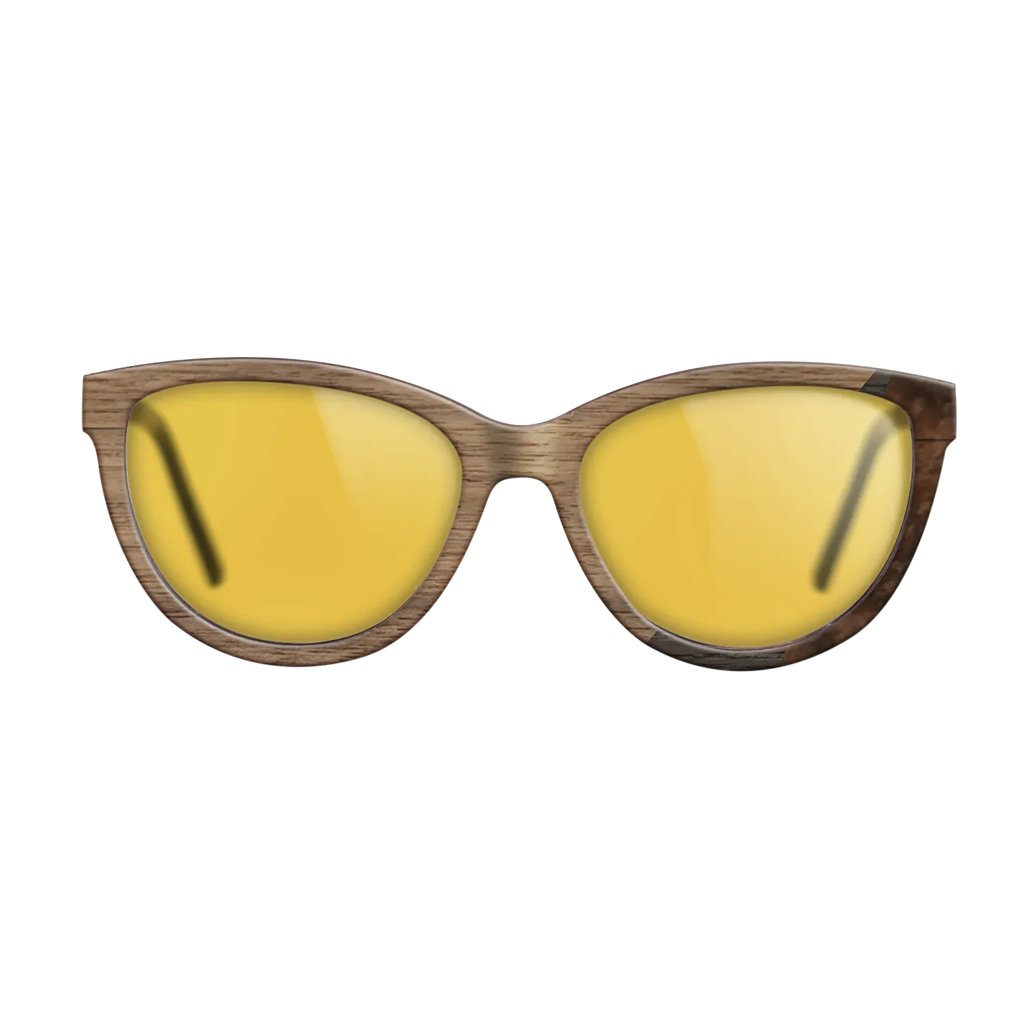 Fumed Oak,Walnut: Straight Grain,Walnut Burl: Angle Cut - The Maiden - Cat - SIRIS wood optic