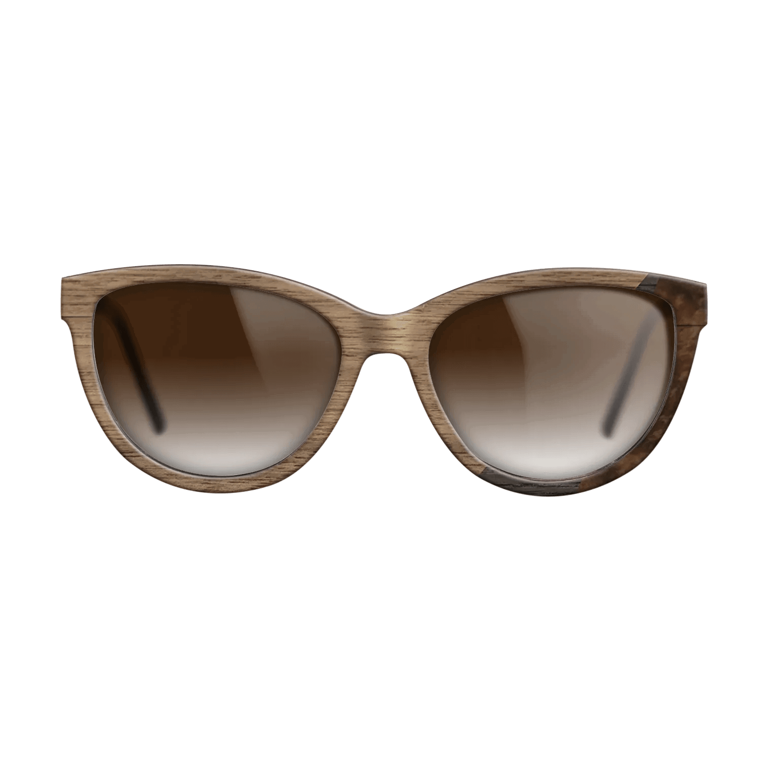 Fumed Oak,Walnut: Straight Grain,Walnut Burl: Angle Cut - The Maiden - Cat - SIRIS wood optic