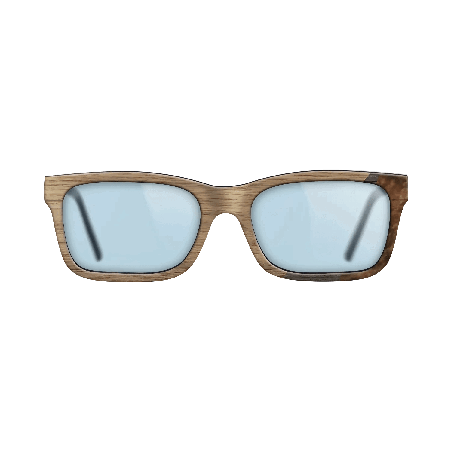 Fumed Oak,Walnut: Straight Grain,Walnut Burl: Angle Cut - The Sage - Rectangle - SIRIS wood optic