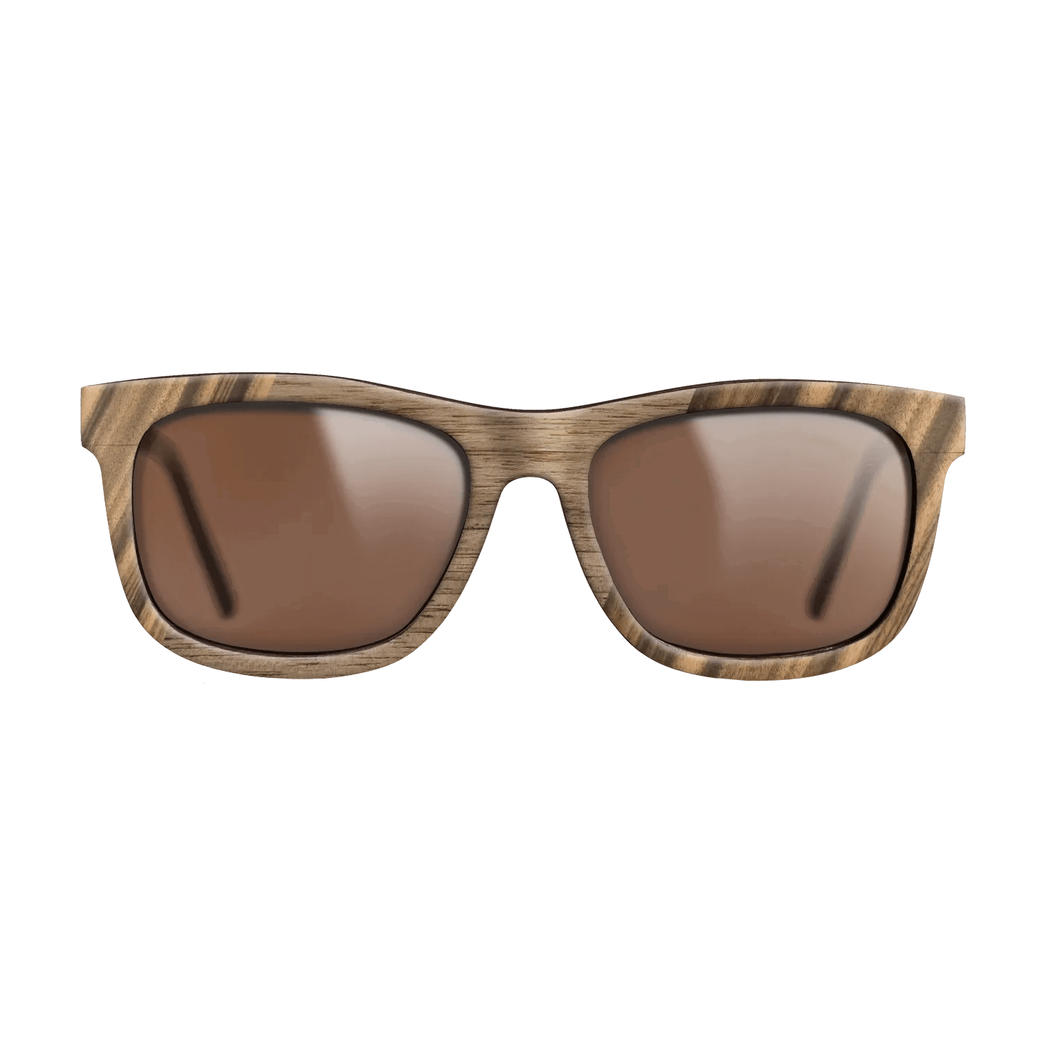 Fumed Oak,Walnut: Straight Grain,Walnut Claro Light,Zebrawood Reconstituted: Angle Cut - The Hero - Square - 1341 - SIRIS wood optic