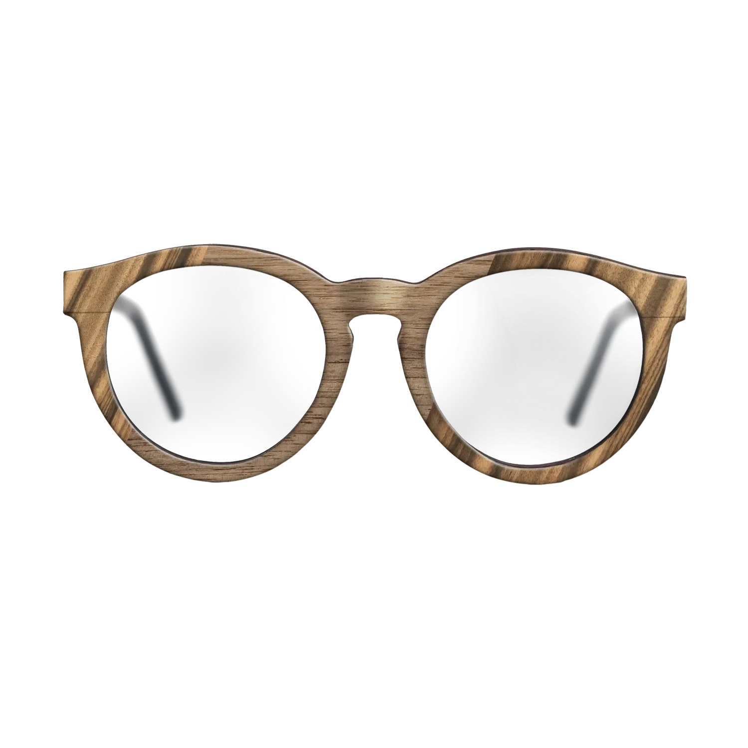 Fumed Oak,Walnut: Straight Grain,Walnut Claro Light,Zebrawood Reconstituted: Angle Cut - The Rebel - Round - 1341 - SIRIS wood optic