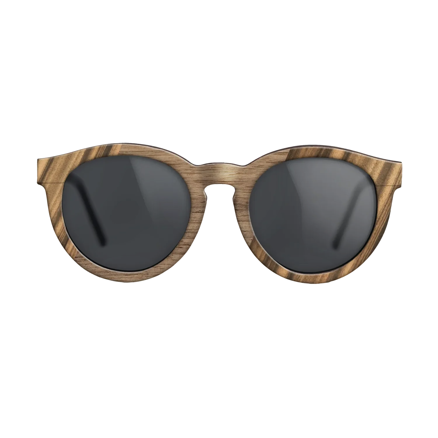 Fumed Oak,Walnut: Straight Grain,Walnut Claro Light,Zebrawood Reconstituted: Angle Cut - The Rebel - Round - 1341 - SIRIS wood optic