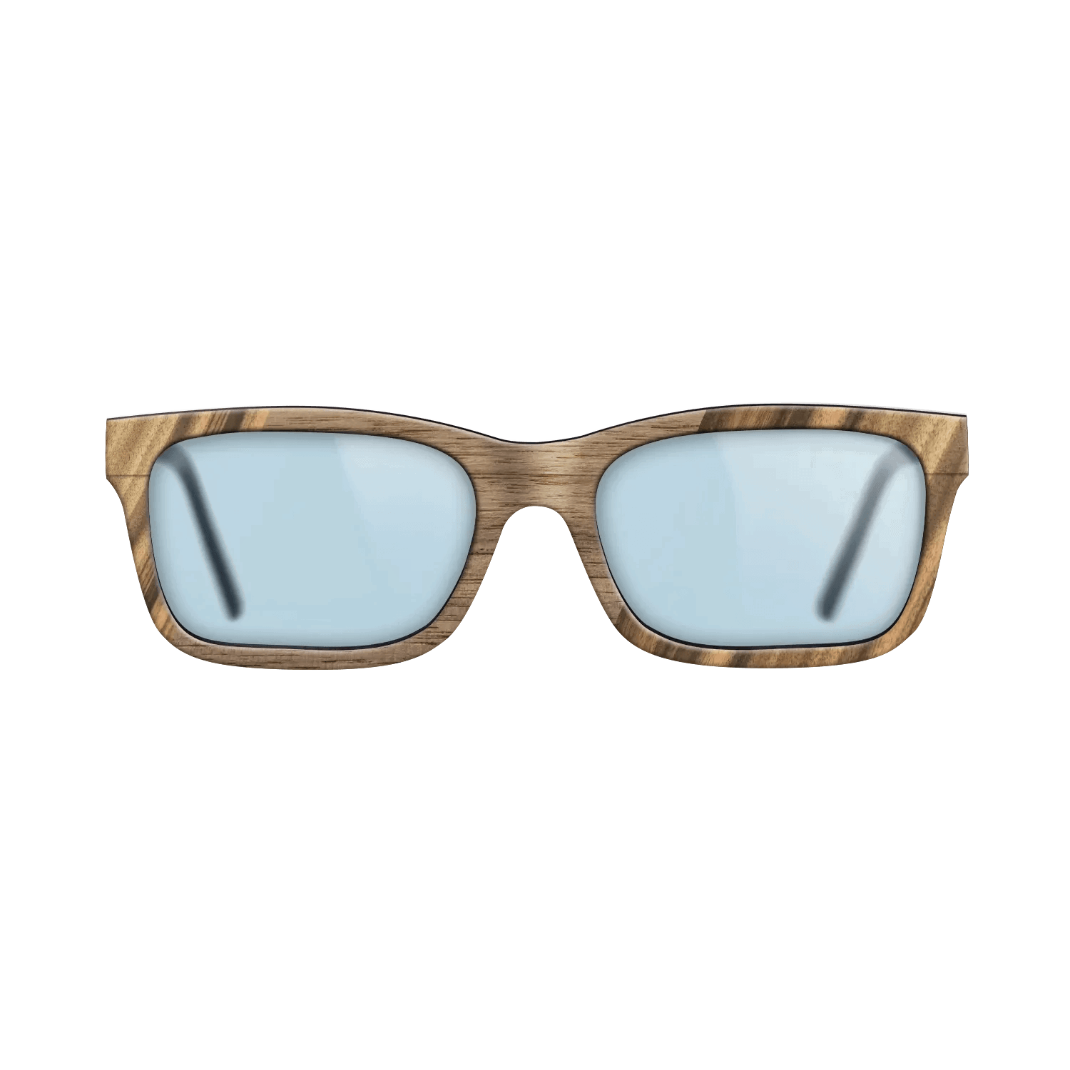 Fumed Oak,Walnut: Straight Grain,Walnut Claro Light,Zebrawood Reconstituted: Angle Cut - The Sage - Rectangle - 1341 - SIRIS wood optic