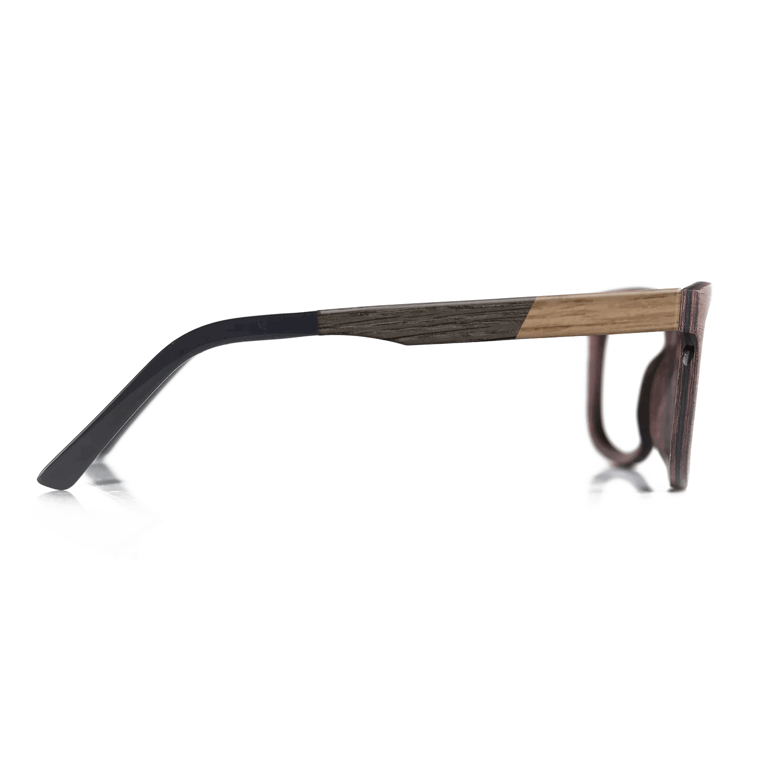 Fumed Oak,Walnut: Straight Grain: Wedge - The Maiden - Cat - SIRIS wood optic