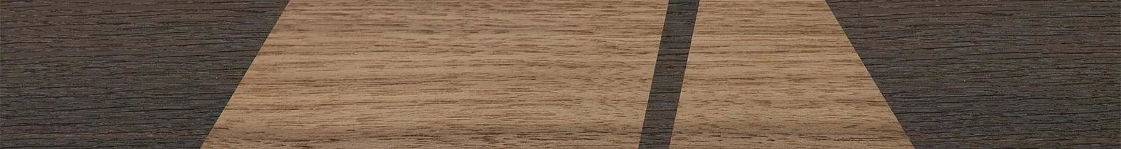 Fumed Oak,Walnut: Straight Grain: Wedge - The Maiden - Cat - SIRIS wood optic