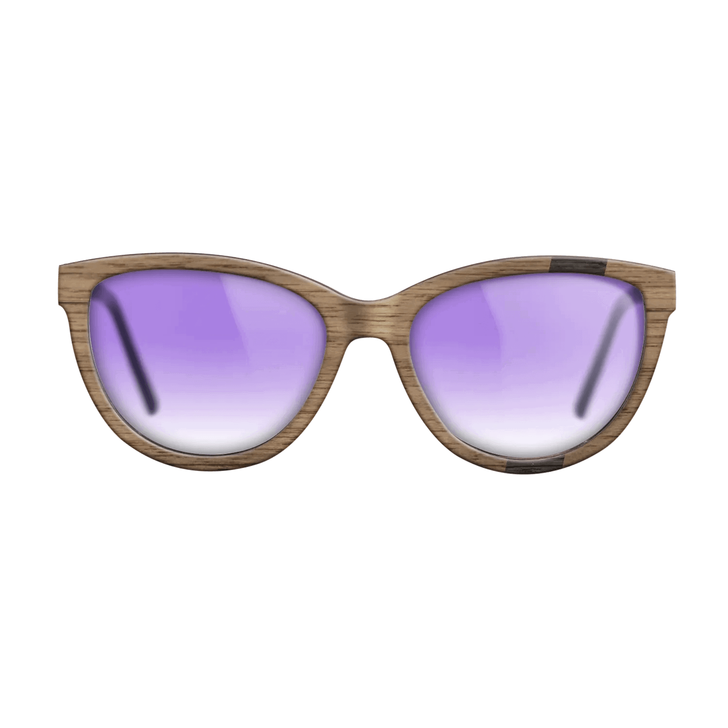 Fumed Oak,Walnut: Straight Grain: Wedge - The Maiden - Cat - SIRIS wood optic