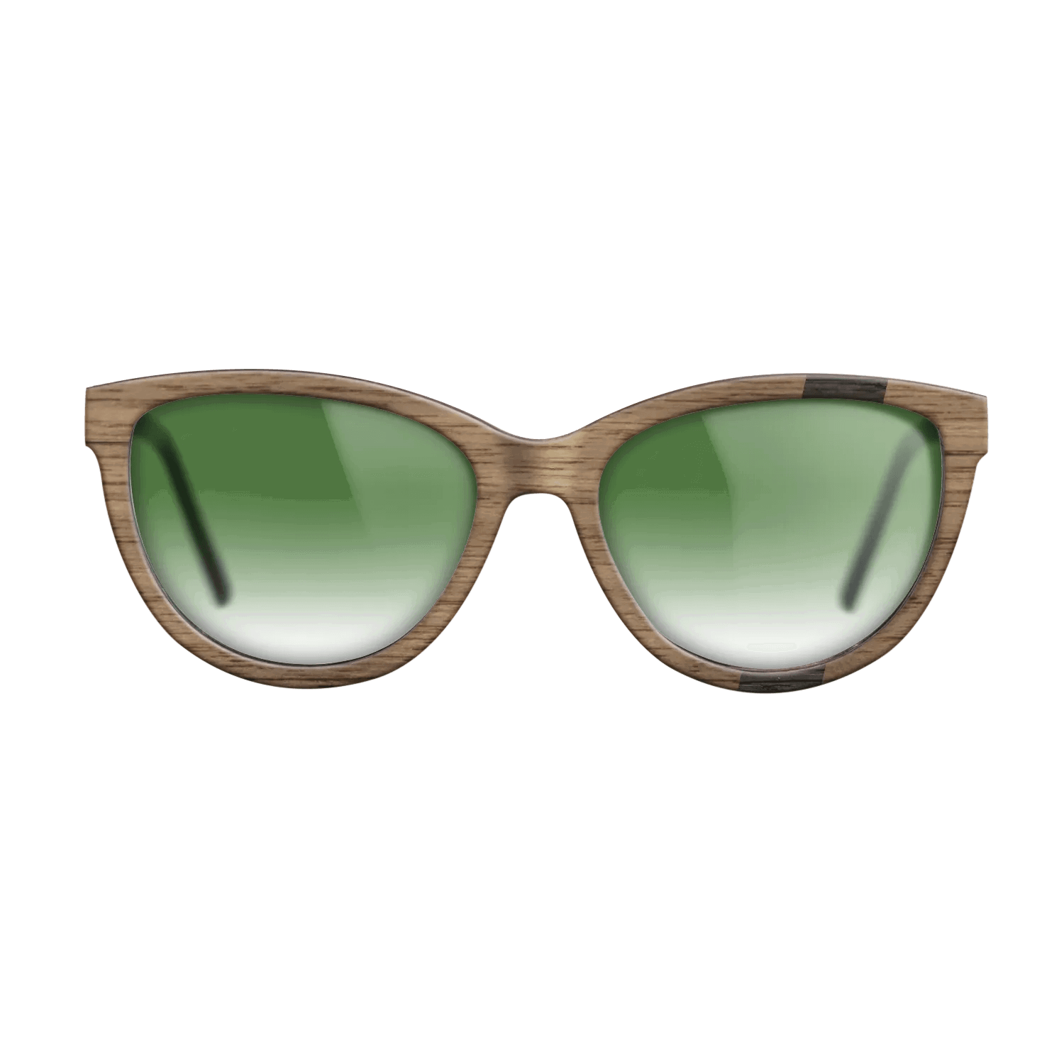 Fumed Oak,Walnut: Straight Grain: Wedge - The Maiden - Cat - SIRIS wood optic