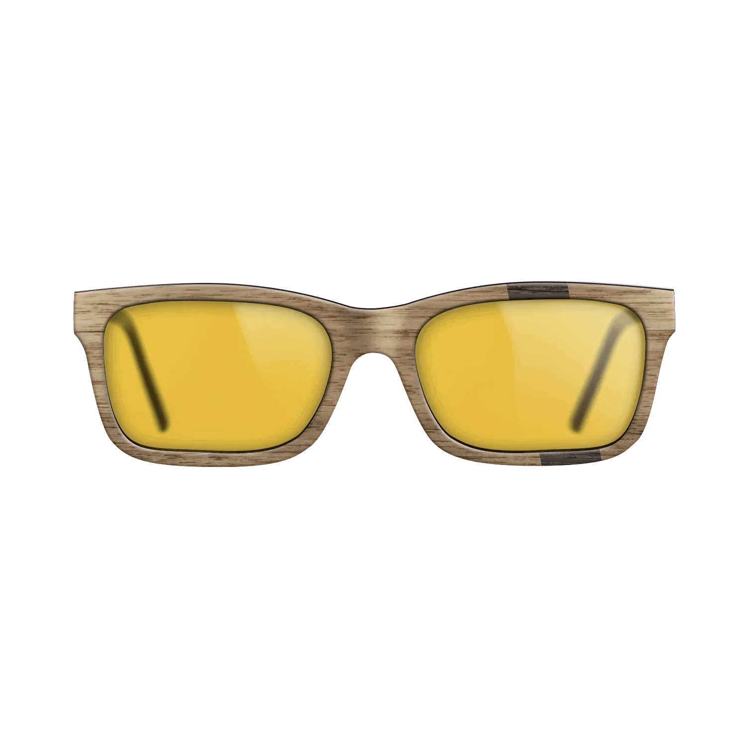 Fumed Oak,Walnut: Straight Grain: Wedge - The Sage - Rectangle - 1575 - SIRIS wood optic