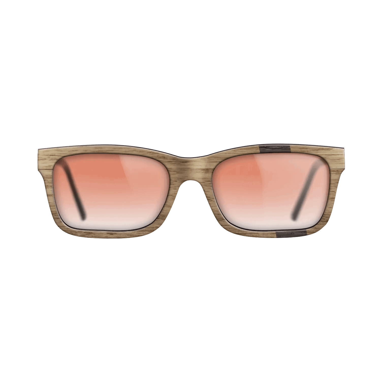 Fumed Oak,Walnut: Straight Grain: Wedge - The Sage - Rectangle - 1575 - SIRIS wood optic