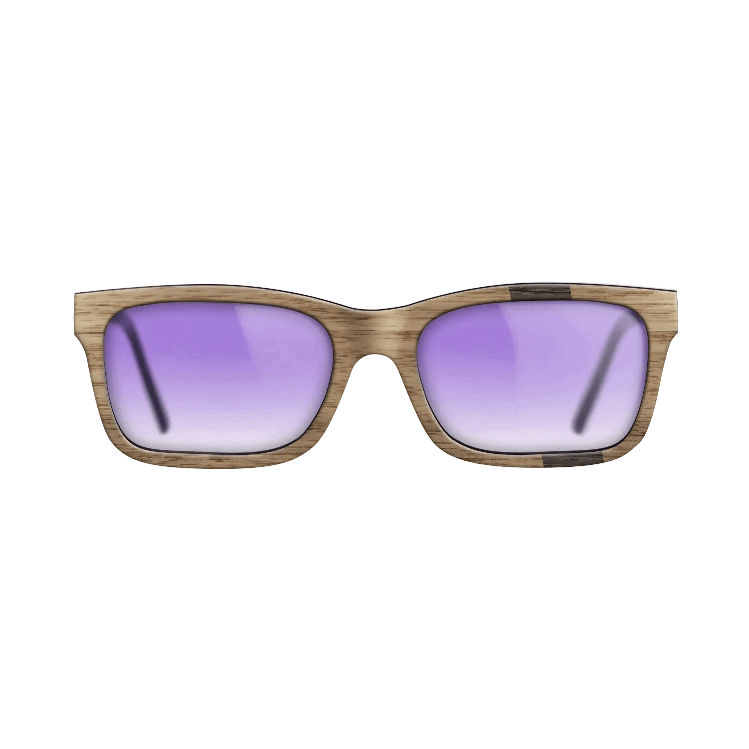 Fumed Oak,Walnut: Straight Grain: Wedge - The Sage - Rectangle - 1575 - SIRIS wood optic