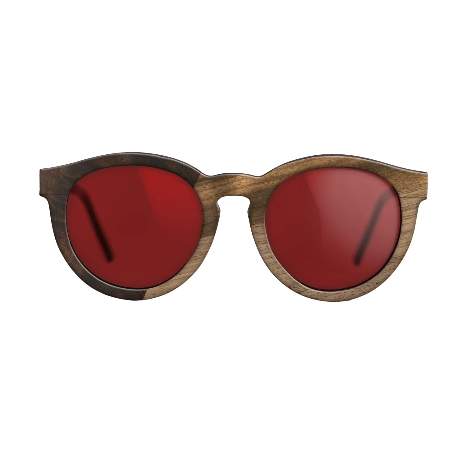 Fumed Oak,Walnut: Straight Grain,Wenge,Louro Preto: Angle Cut - The Rebel - Round - 1715 - SIRIS wood optic