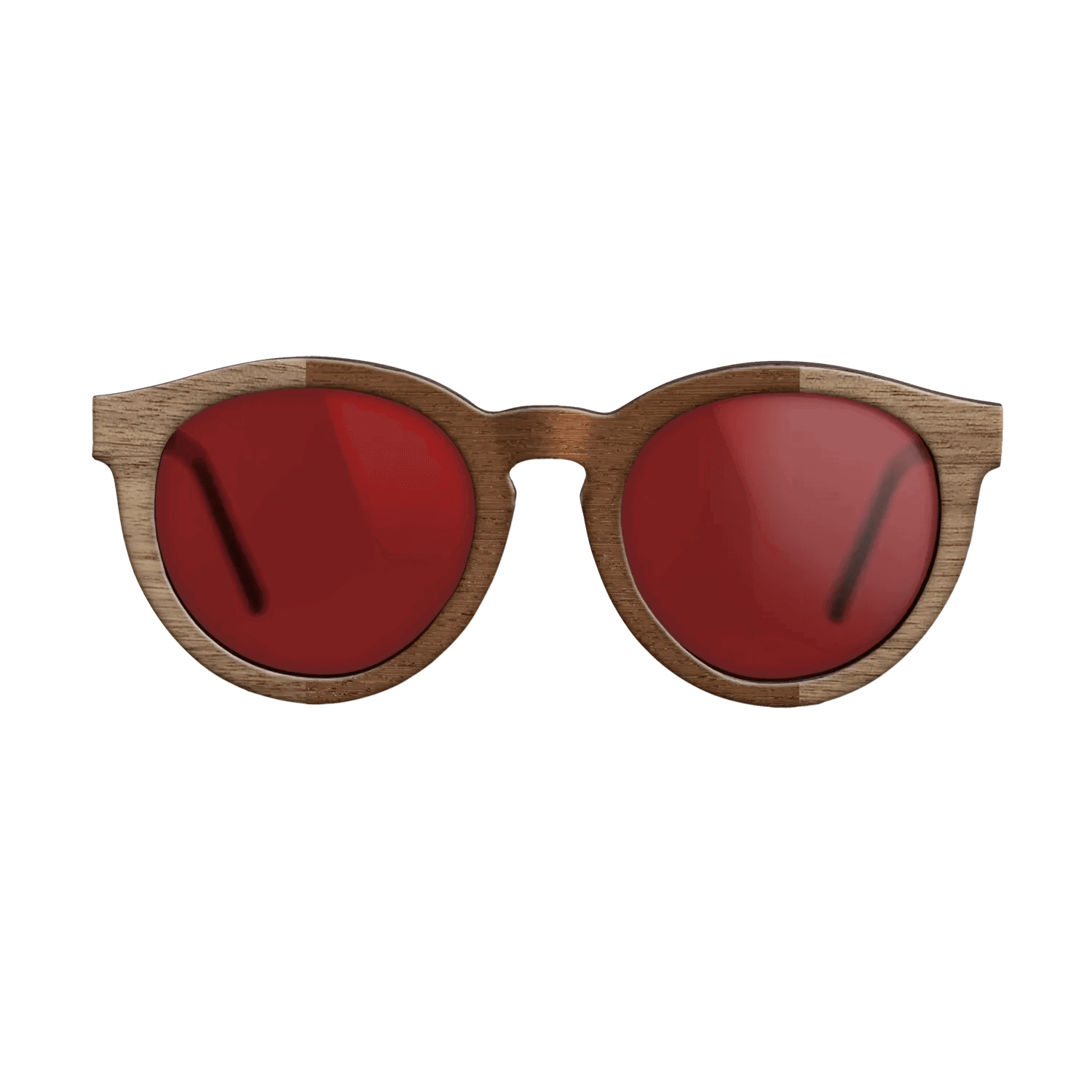 Fumed Oak,Walnut: Straight Grain,Wenge: Patch - The Rebel - Round - 1875 - SIRIS wood optic